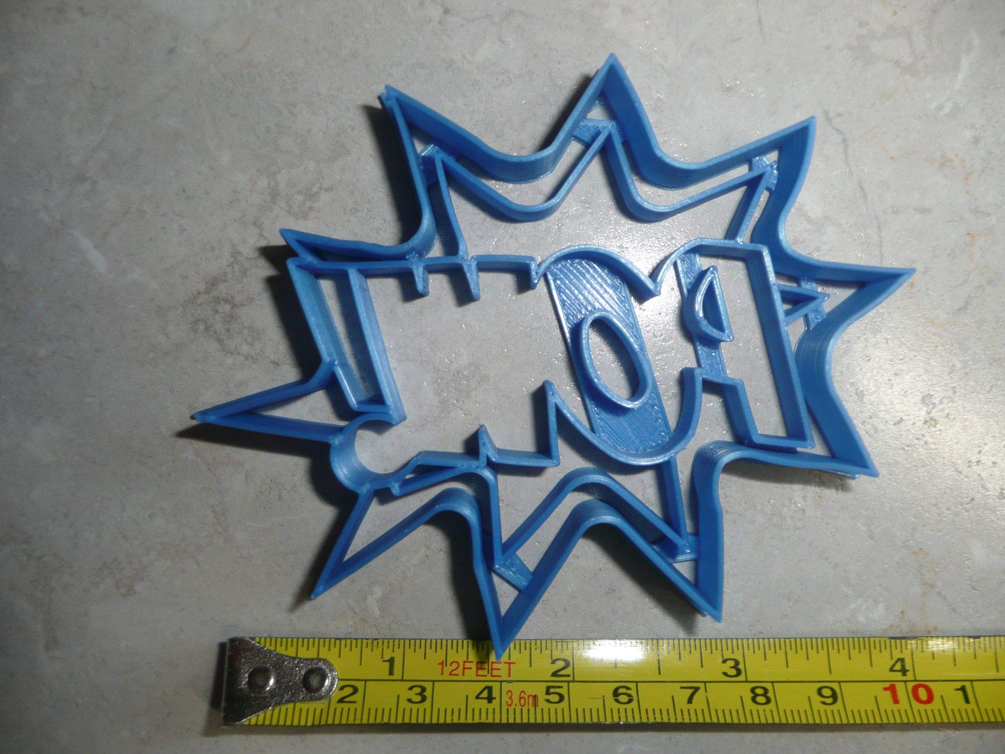 Pow Sign Quote Superhero Super Hero Comic Book Cookie Cutter Made In Usa Pr3196