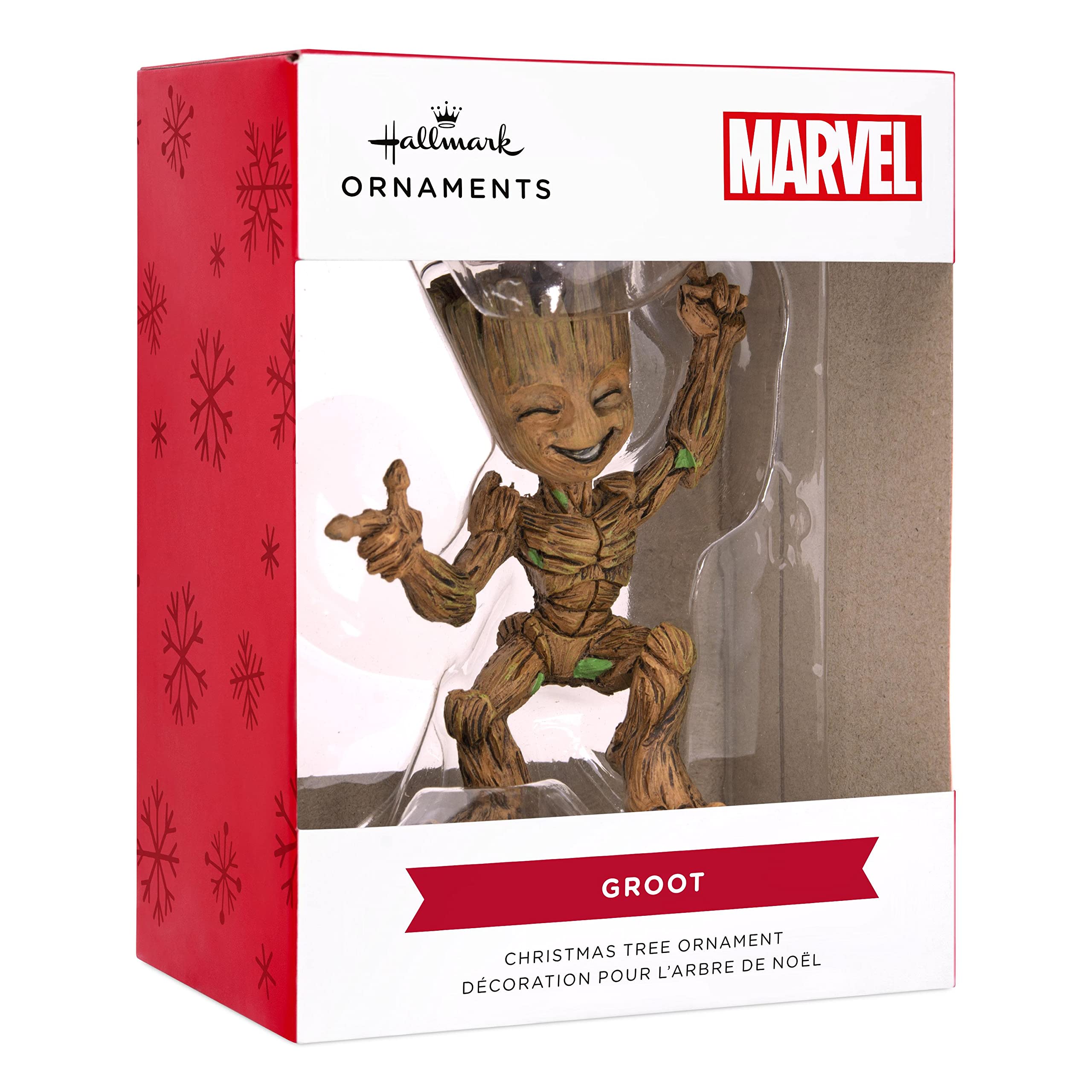 Hallmark Marvel Guardians of The Galaxy Groot Christmas Ornament