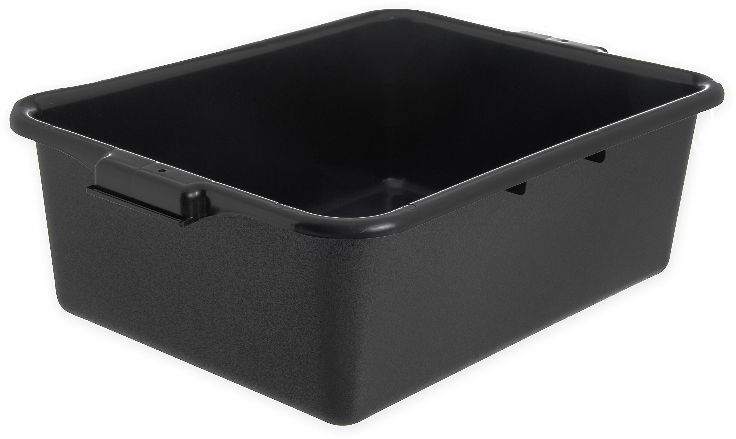 Carlisle Foodservice Products Comfort Curve Tote Box Bus Box With Reinforced Rim For Kitchen, Restaurants, And Fast Food, Plasti