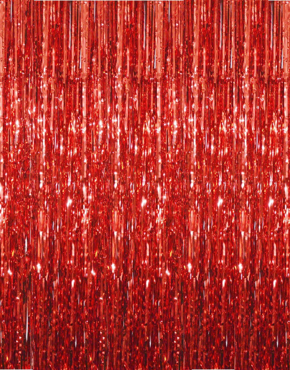 Goer 3.2 Ft X 9.8 Ft Metallic Tinsel Foil Fringe Curtains Party Photo Backdrop Party Streamers For Birthday,Graduation,New Year
