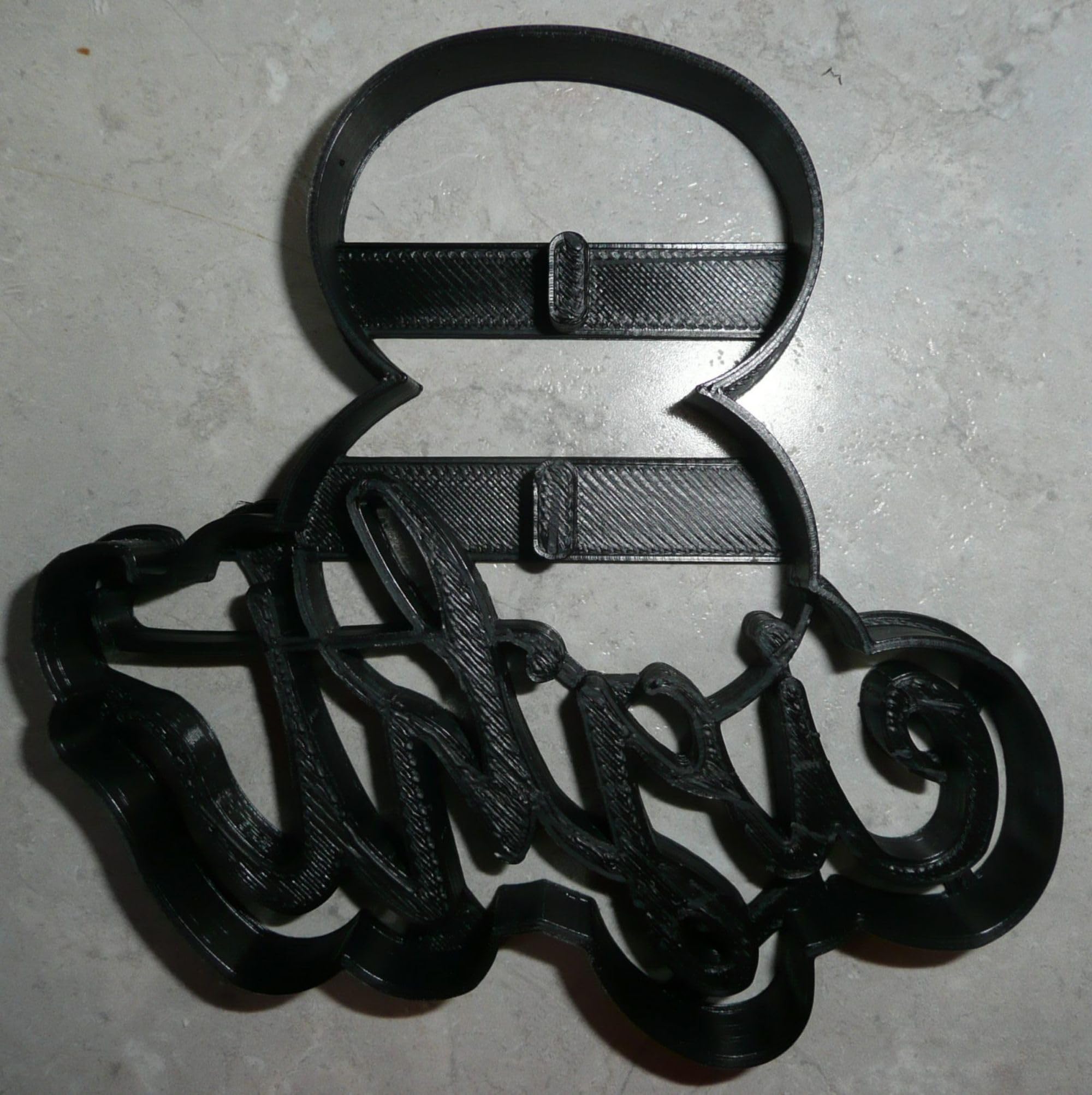 Number Eight 8 With Word Birthday Anniversary Party Age Detailed Cookie Cutter Made In Usa Pr2409