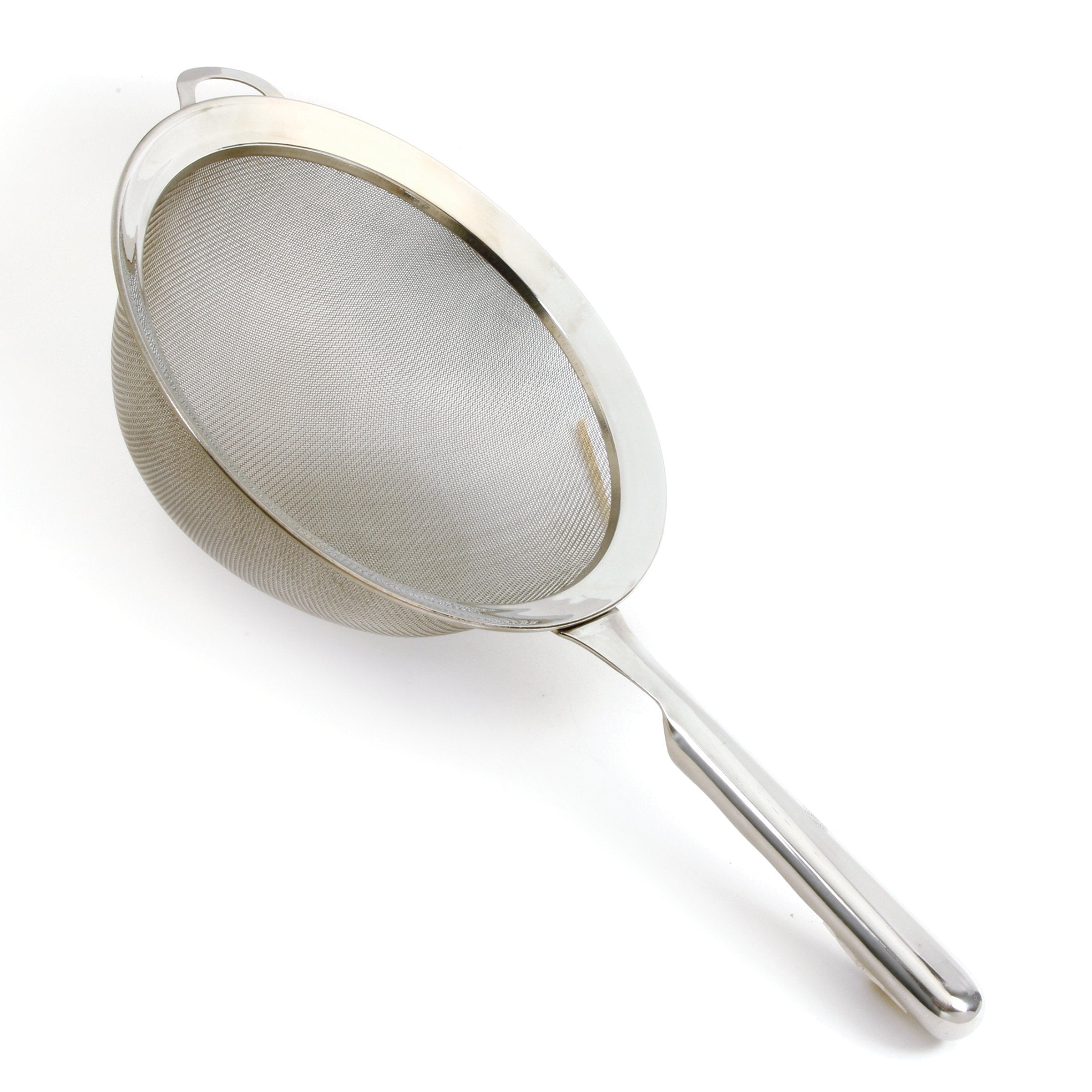Norpro, 10'' Krona Stainless Steel Double Mesh Strainer, Silver