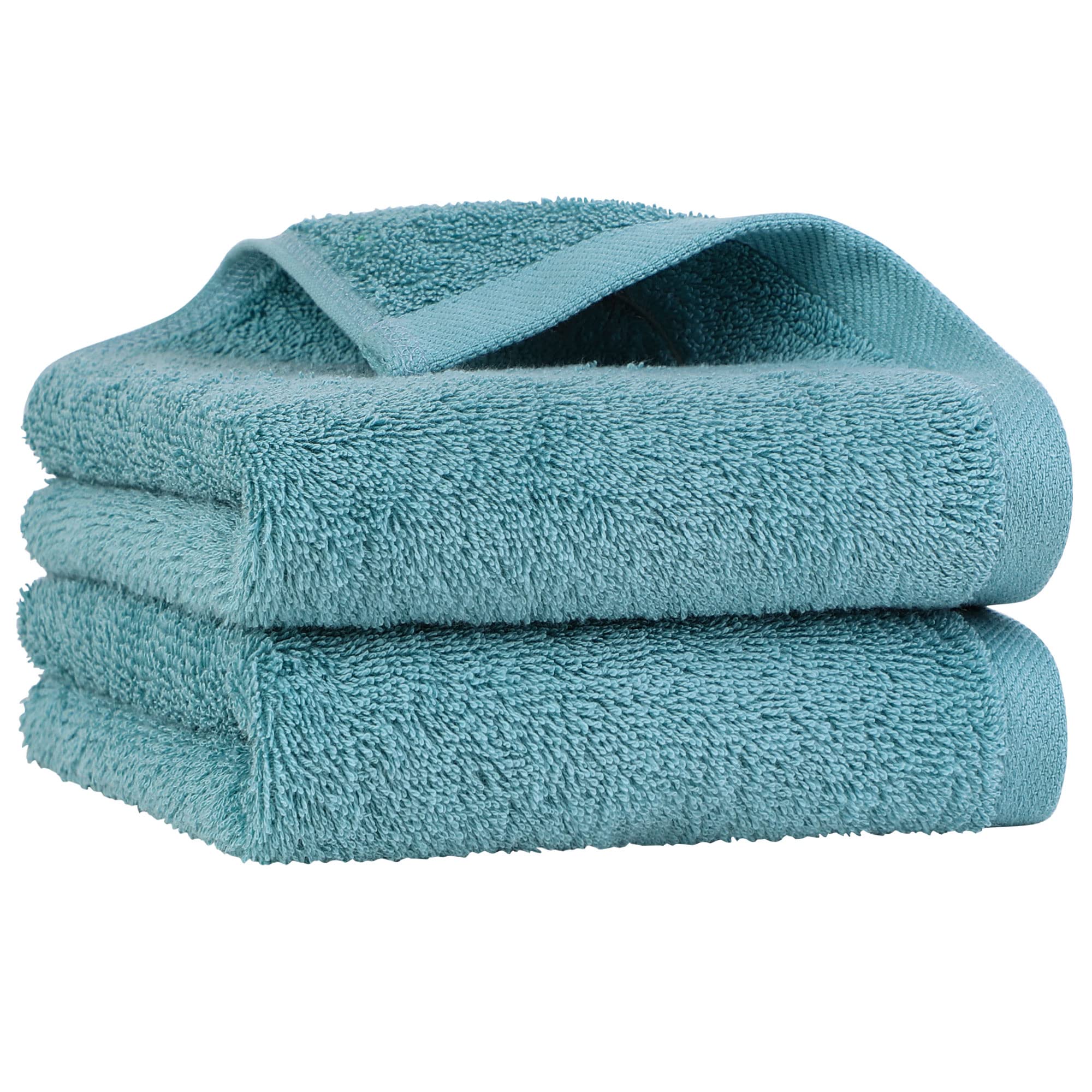 Piccocasa Bathroom Hand Towels, 16 X 28 Inch - Soft 100% Cotton Highly Absorbent Hand Towel Face Drying Towel For Bath, Hand, Gy