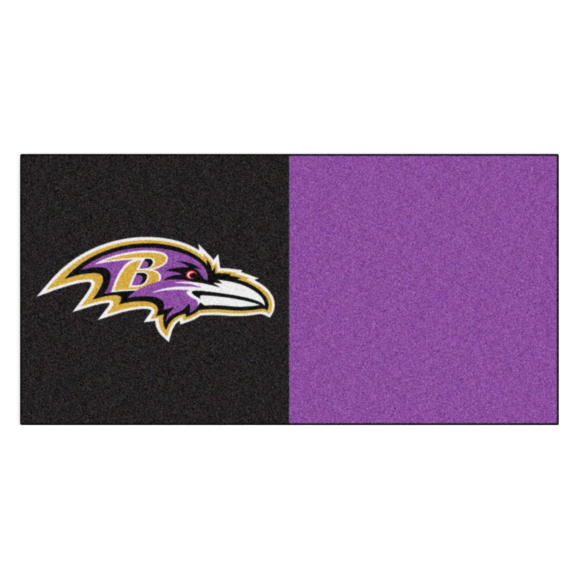 Fanmats Baltimore Ravens Team Carpet Tiles