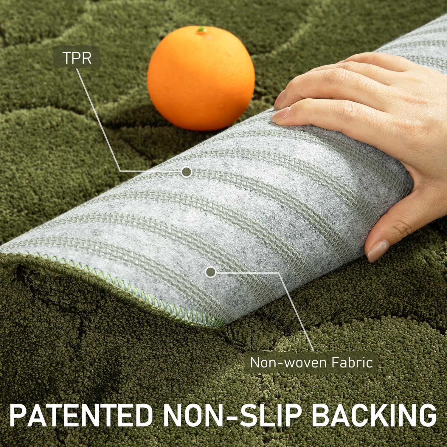 Bathroom Rugs, 32X20 Inches Bath Mats For Bathroom Non Slip, Extra Soft Absorbent Microfiber Shower Bath Rugs Mats Carpet For Ba