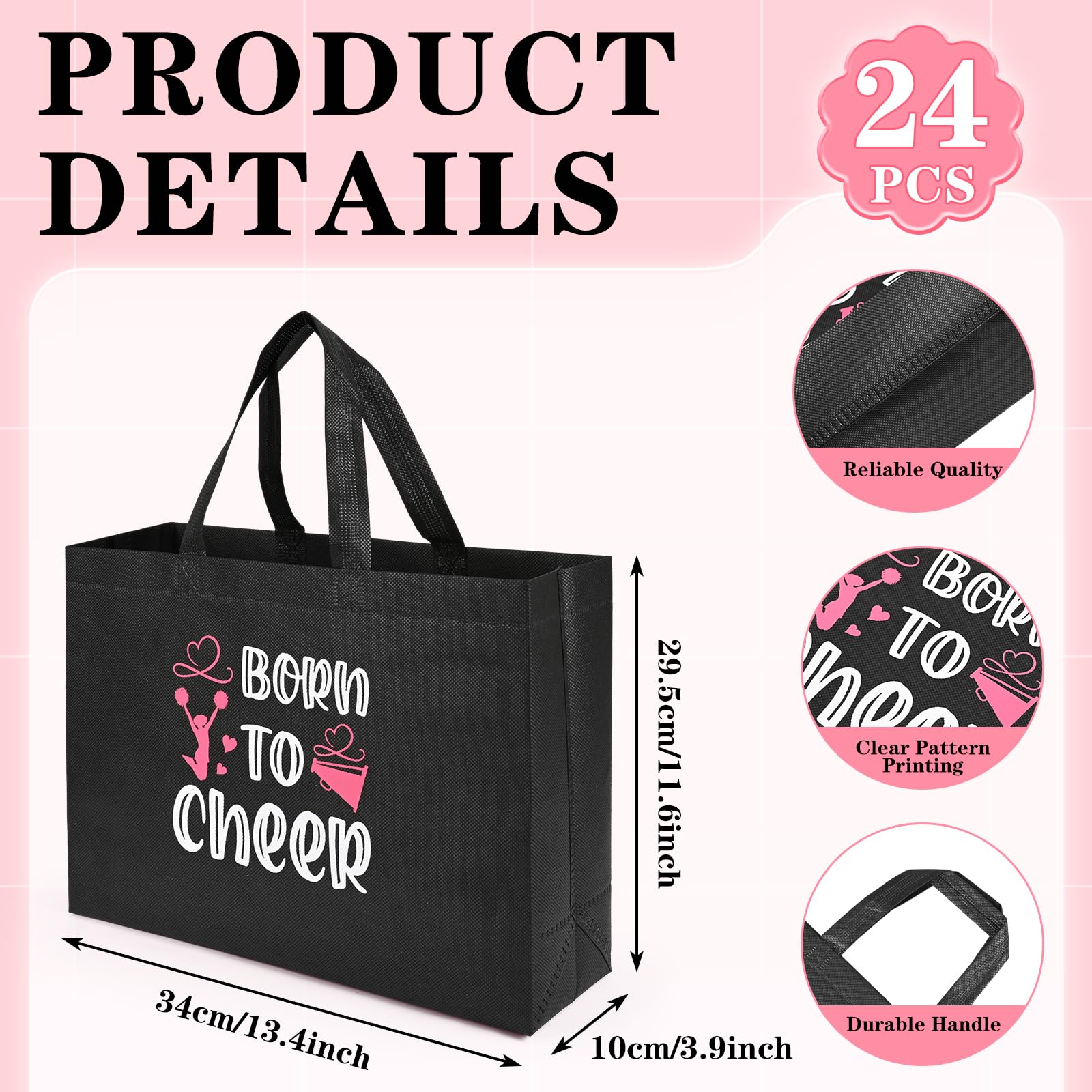 Olgaa 48 Pcs Cheerleader Gifts 24 Pcs Cheer Bag Portable Cheer Makeup Bag Pvc 24 Pcs Keychain Cheerleaders Bulk Cheerleading Gif