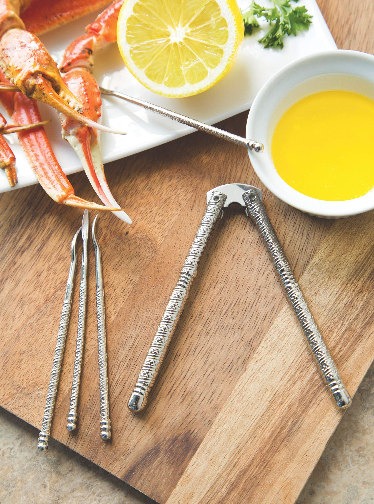 Nantucket Seafood Shell Cracker and Picks Set    5-Piece  1 EA