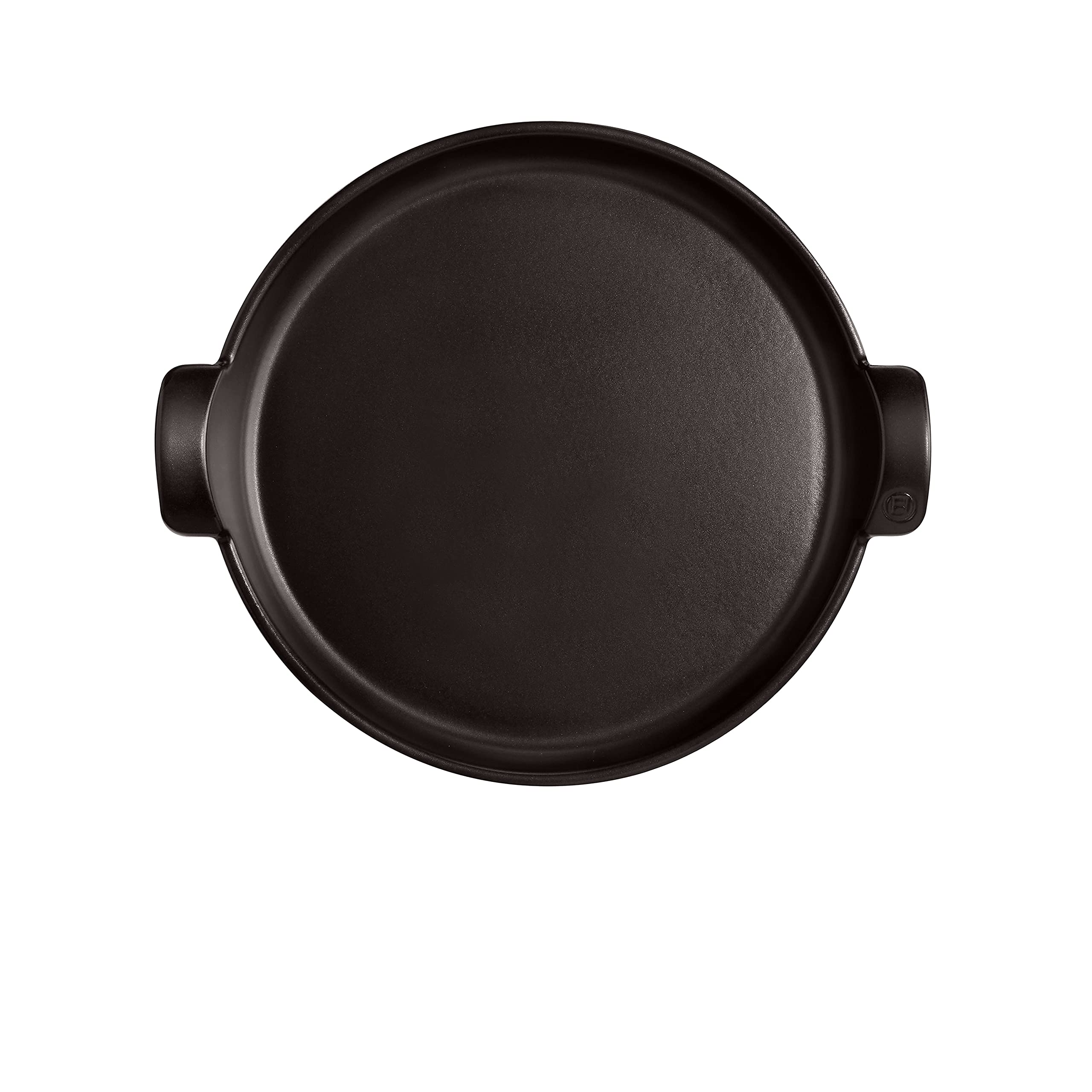 Emile Henry 12'' Deep Dish Pizza Pan | Charcoal