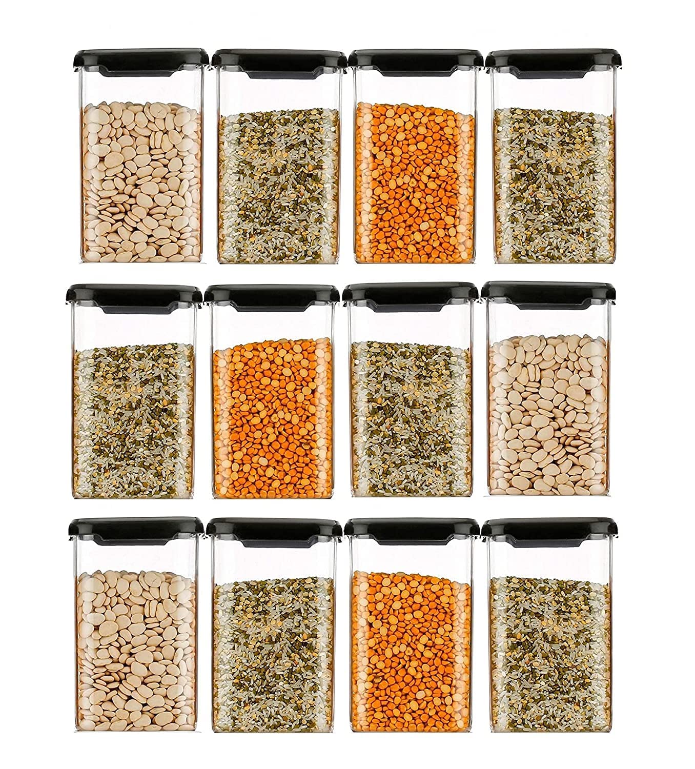Rylan Kitchen Containers Set, Air Tight Container For Kitchen Storage Set, Kitchen Accessories Items, Kitchen Organizer Items An