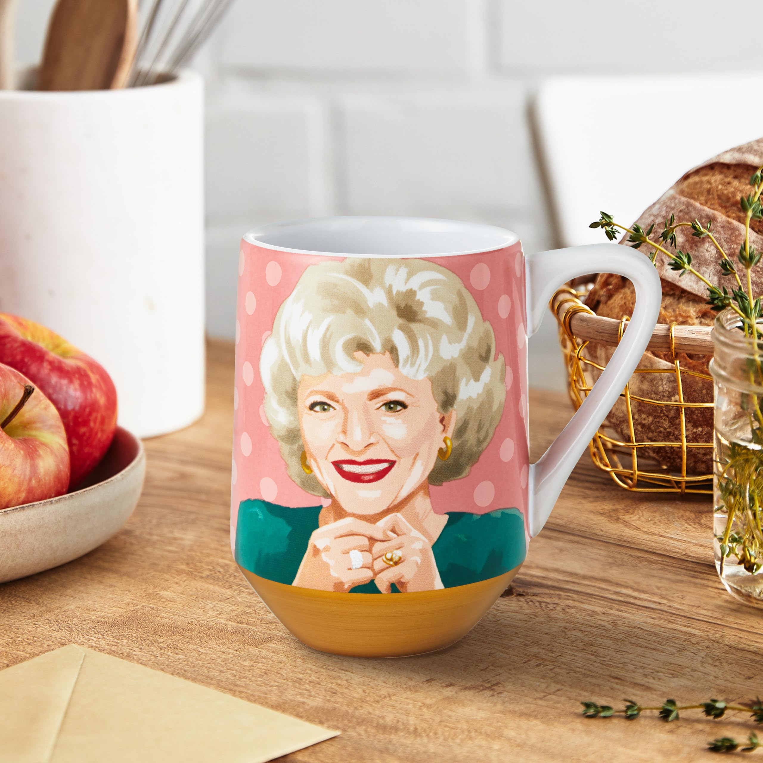 Hallmark The Golden Girls Mug, 15 oz. (Rose) Gift for Friend, Mom, Sister
