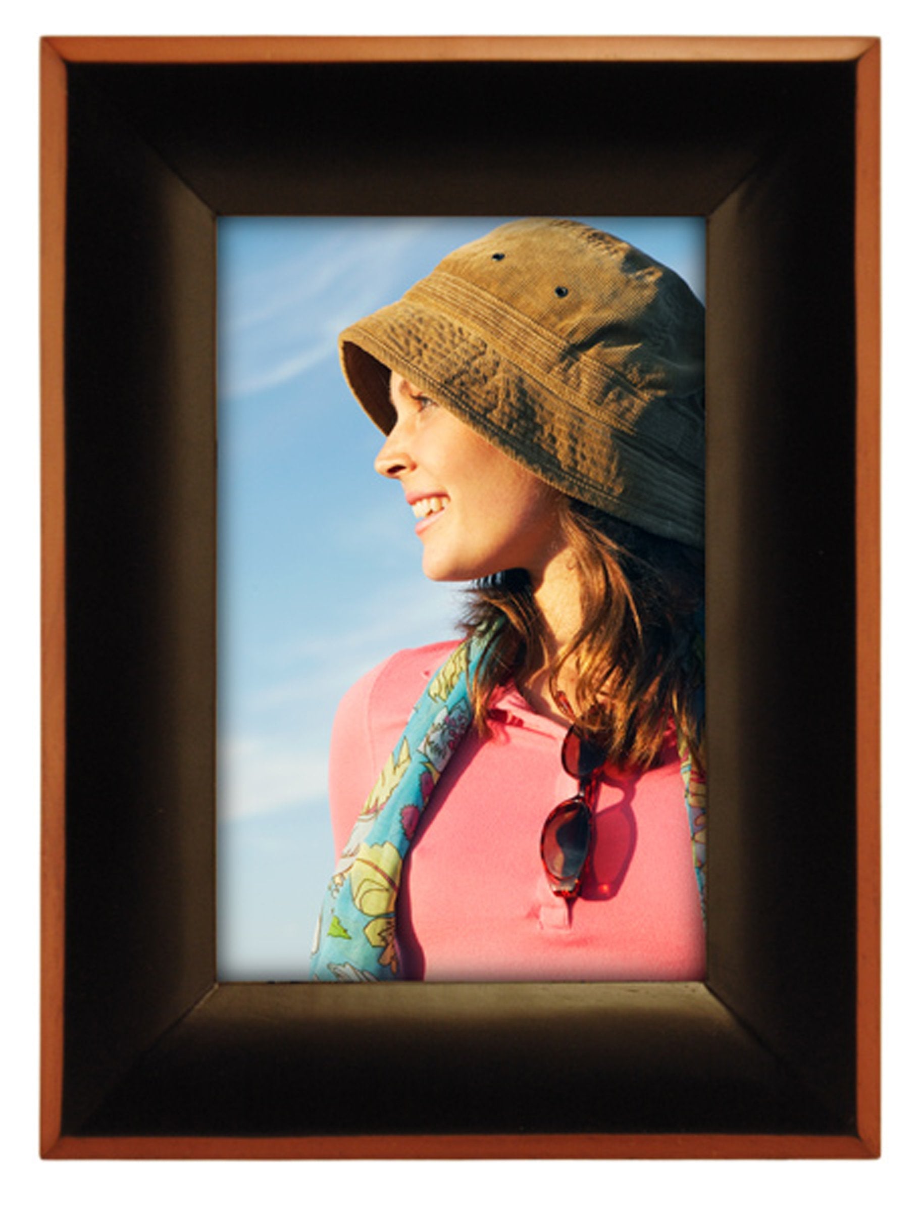 Malden Eco-Woods Newbury Curve Two-Tone Frame, 4-Inch by 6-Inch