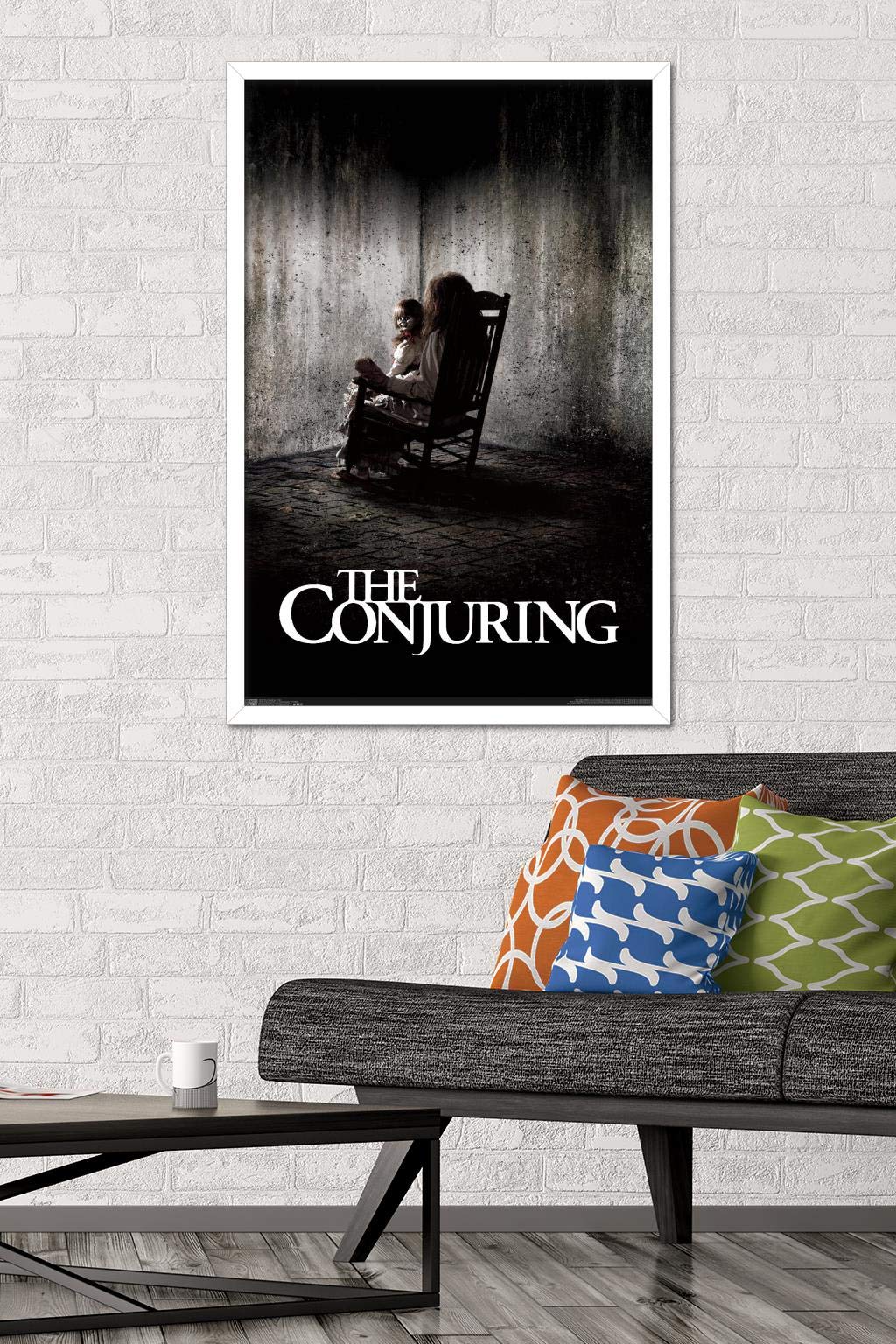 Trends International The Conjuring - Chair Wall Poster, 22.375'' X 34'', White Framed Version