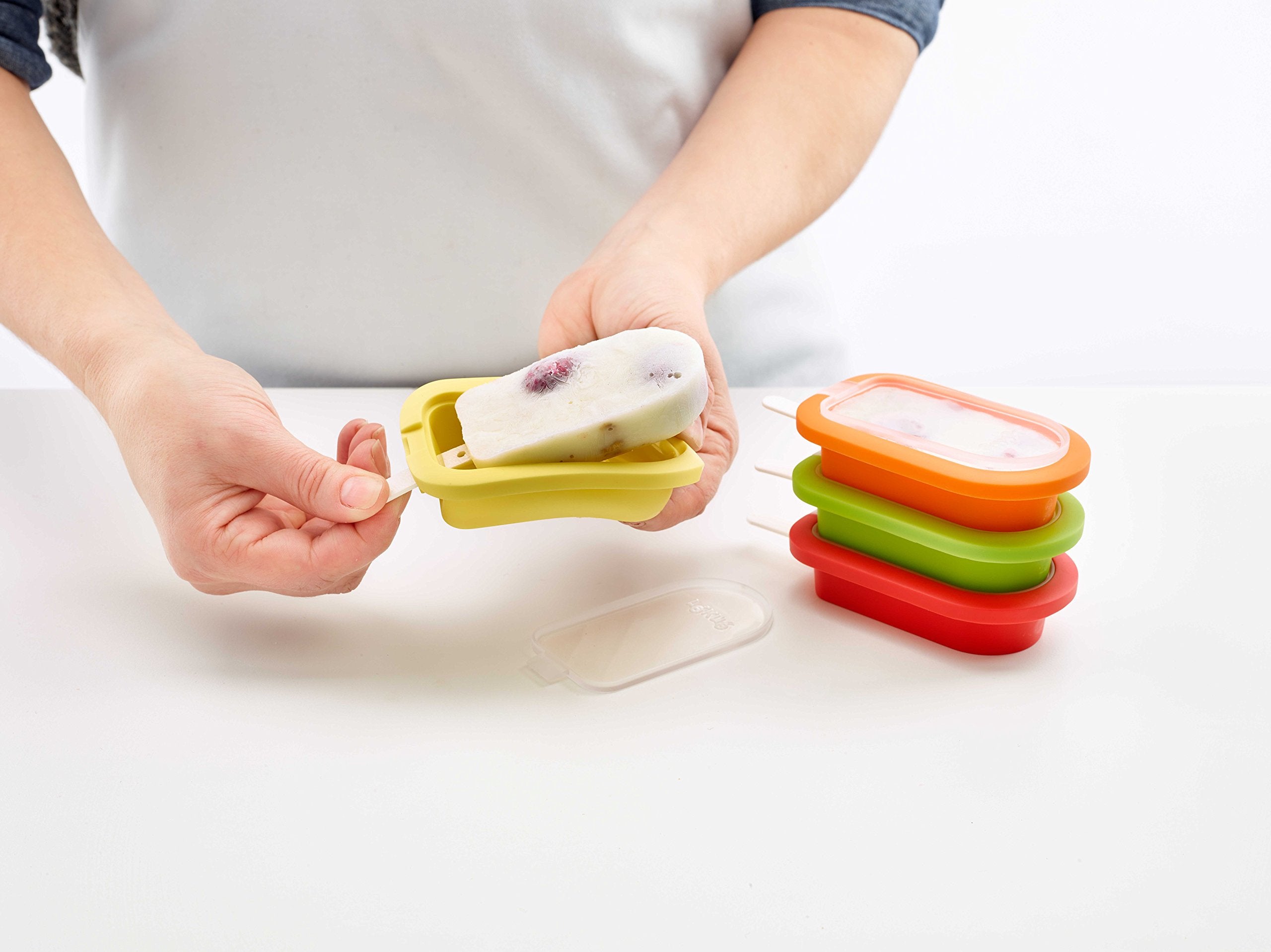 Lekue Lg Stackable Ice Pop Lollipop (1 Unit) Green