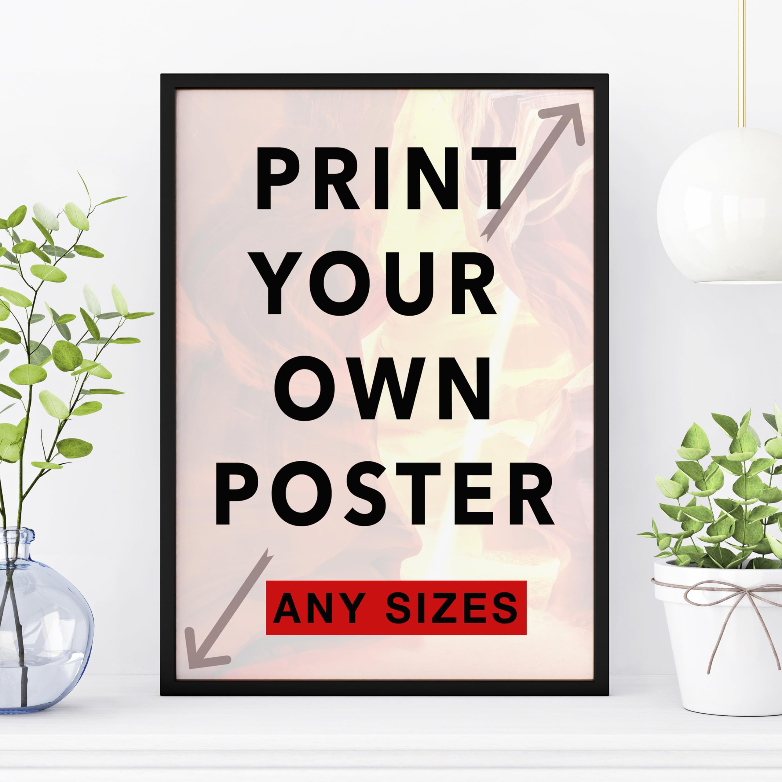 Pera Print - Upload Your Image Or Photo - Custom Personalized Photo To Poster Printing, Wall Art Prints (24 X 36 Inches)