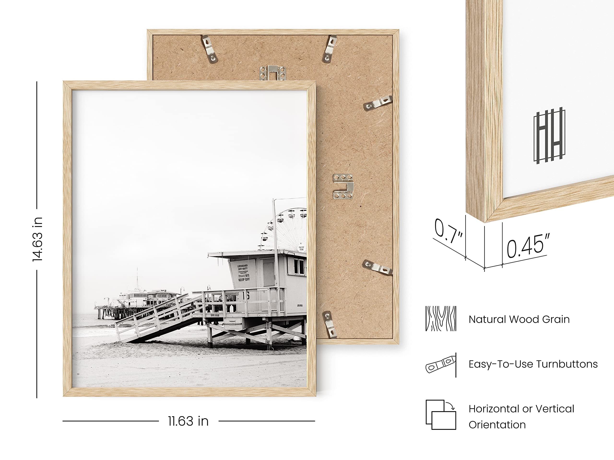 Haus And Hues Beach Wall Art Black And White - Set Of 4 Black And White Wall Art Beach Posters, Beach Wall Decor, Black And Whit