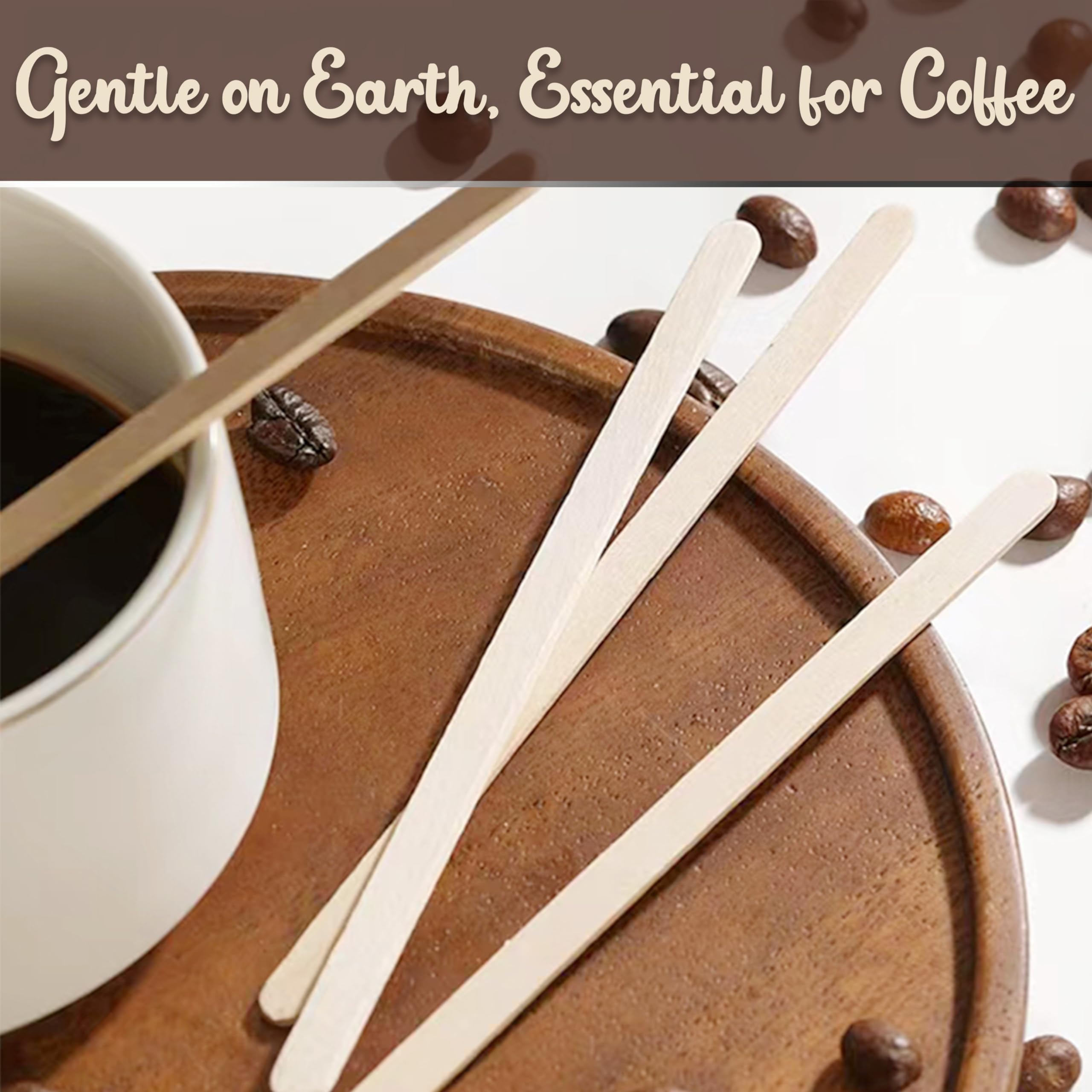 Perfect Stix Wooden Coffee Stirrer Stick, 7-1/2'' Length (Pack Of 1,000)