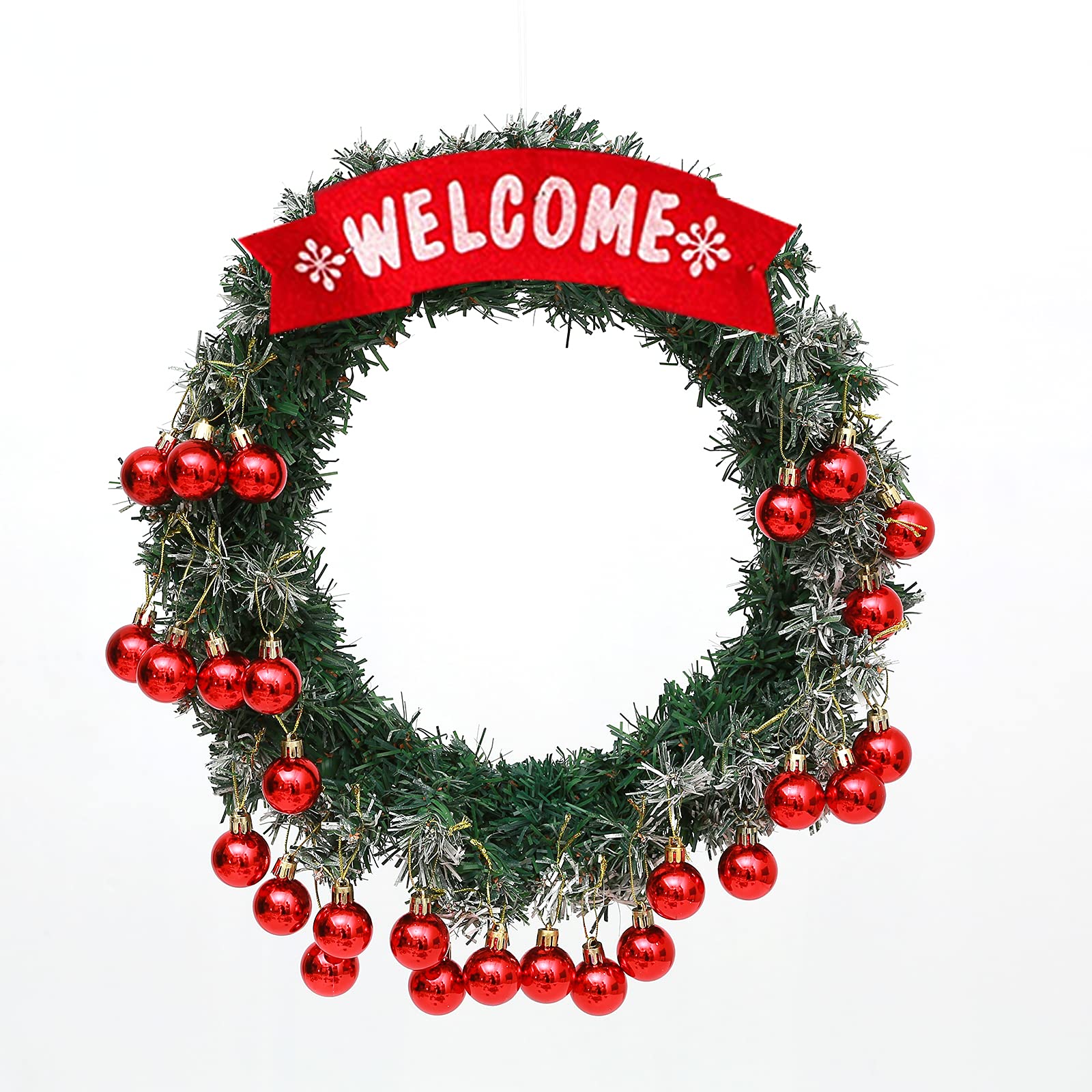 TKYGU Christmas Ball Ornaments Red 144 pcs/1.18 inches Christmas Tree Balls, Used for Christmas Holidays, Wedding Party Decorati