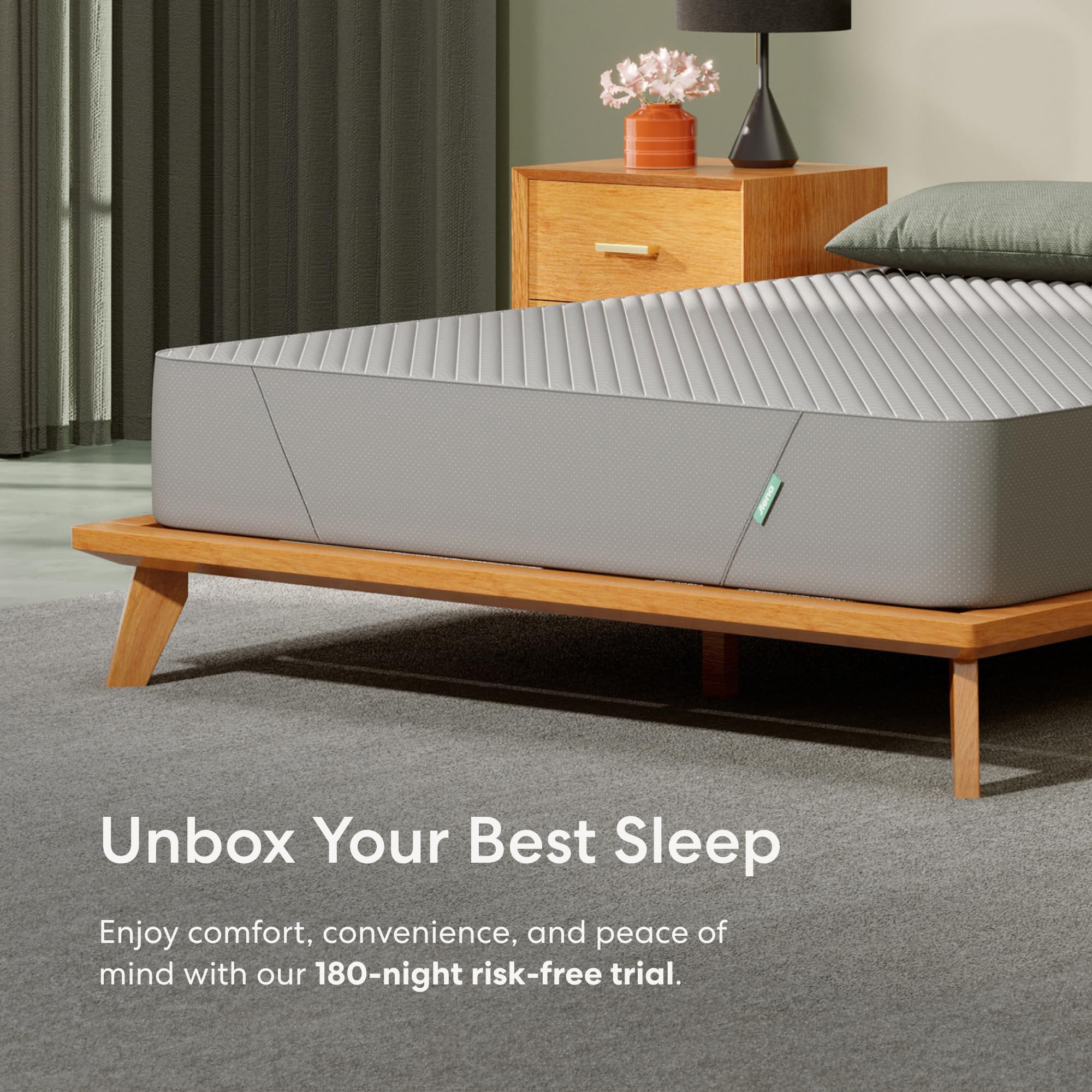 Siena King Mattress - Memory Foam 10'' - Medium Firm - 180 Night Trial - 5 Premium Layers - Breathable Cool Comfort Sleep Bed In