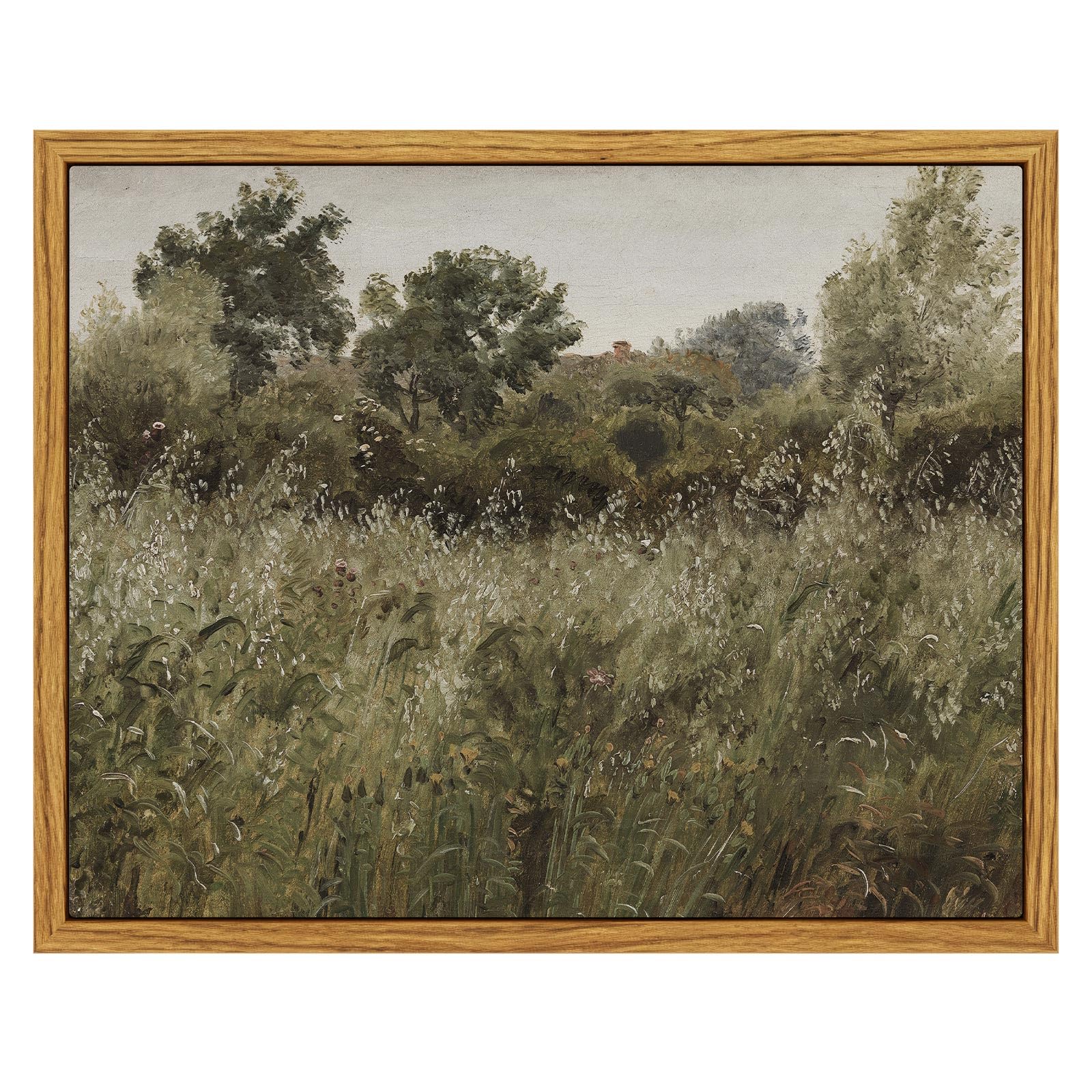 InSimSea Framed Wall Art Decor Living Room  8x10in Samll Canvas Wall Art  Desk Decor  Vintage Farmhouse Wall Decor for Bedroom Living Room  Ready to Hang Wall Artwork
