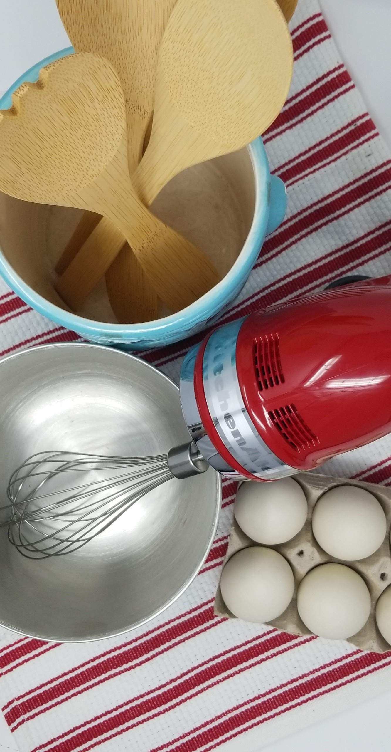 Univen Hand Mixer Stainless Steel Pro Whisk Compatible With Kitchenaid Khmpw