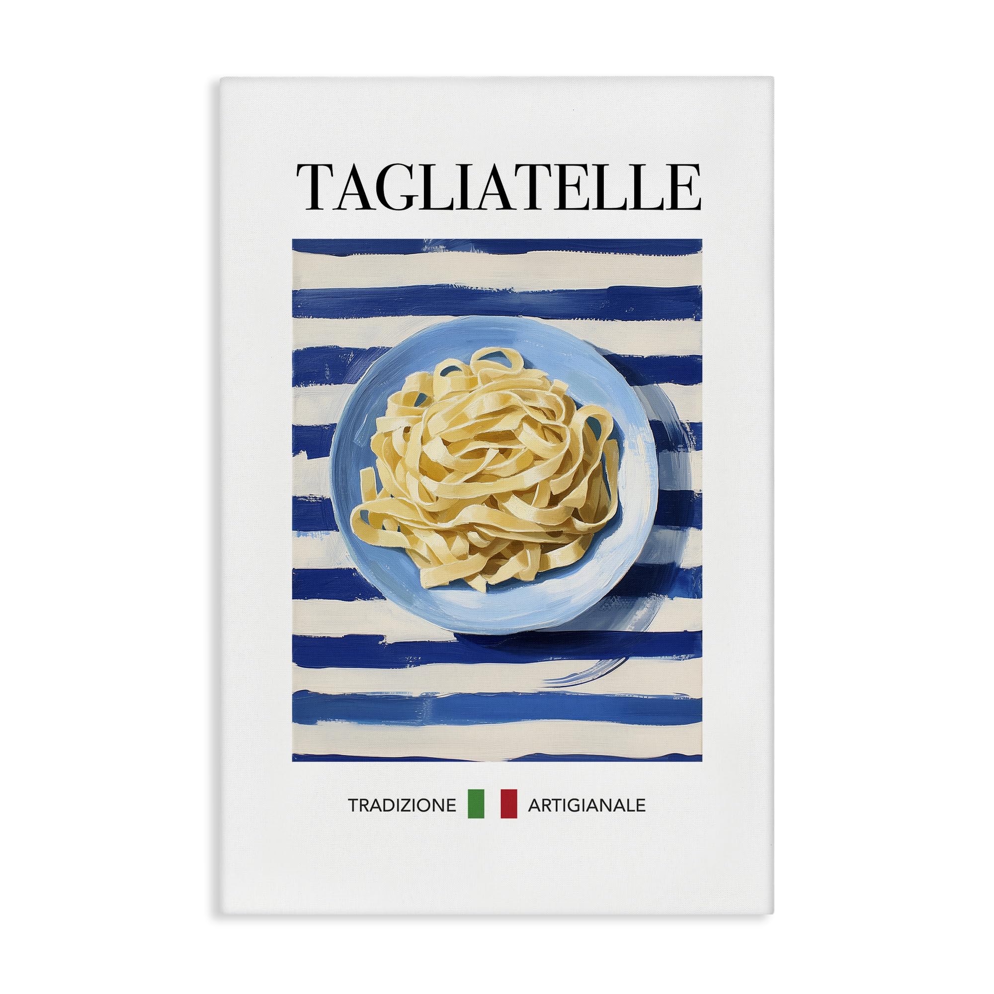 Stupell Industries Traditional Tagliatelle Pasta Canvas Wall Art, design by Andreas Magnusson, 20 x 30