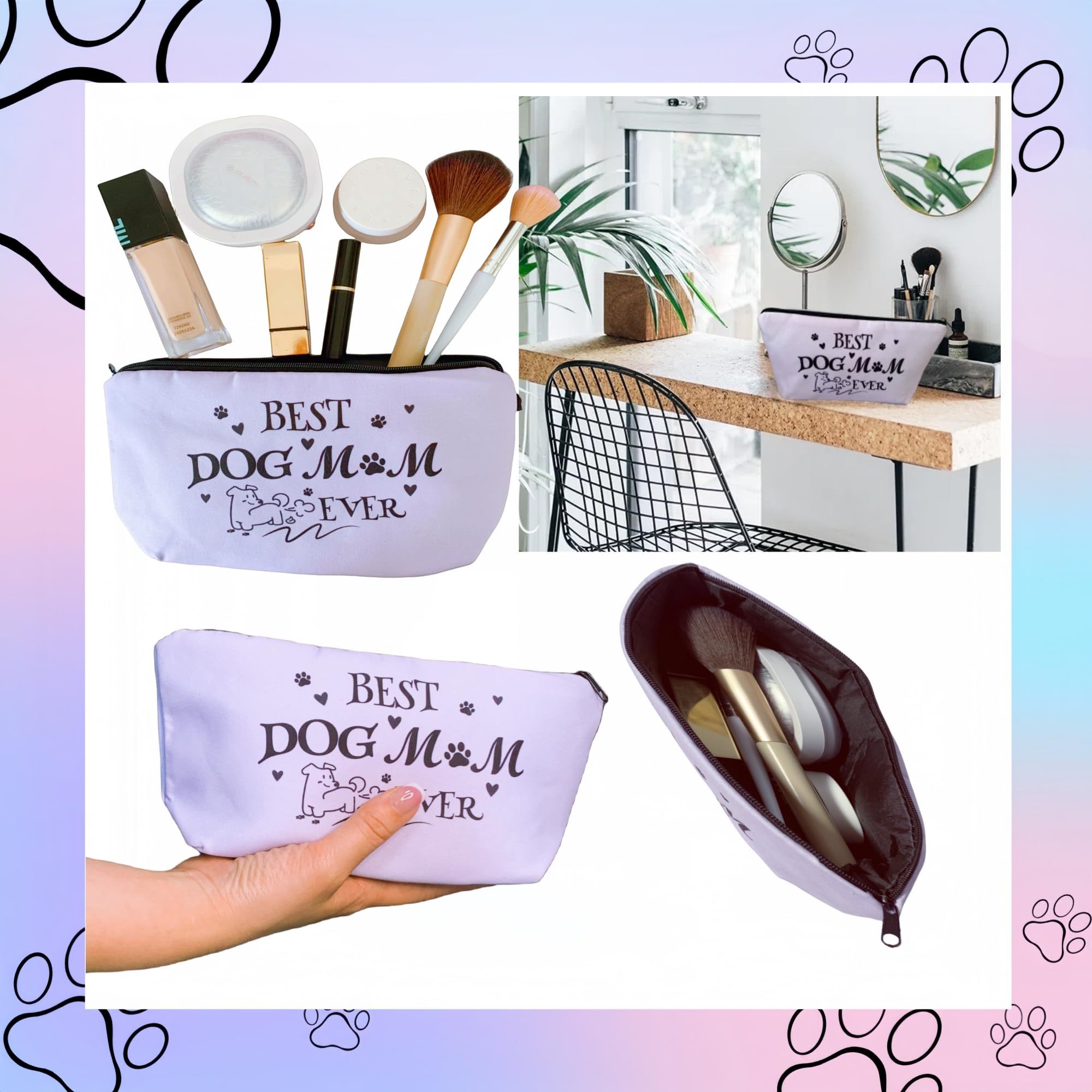 Dog Mom Gifts for Women, Dog Lovers Gifts for Women, Dog Themed Gift Basket, Dog Mom Mothers Day Birthday Gifts for Wife Grandma