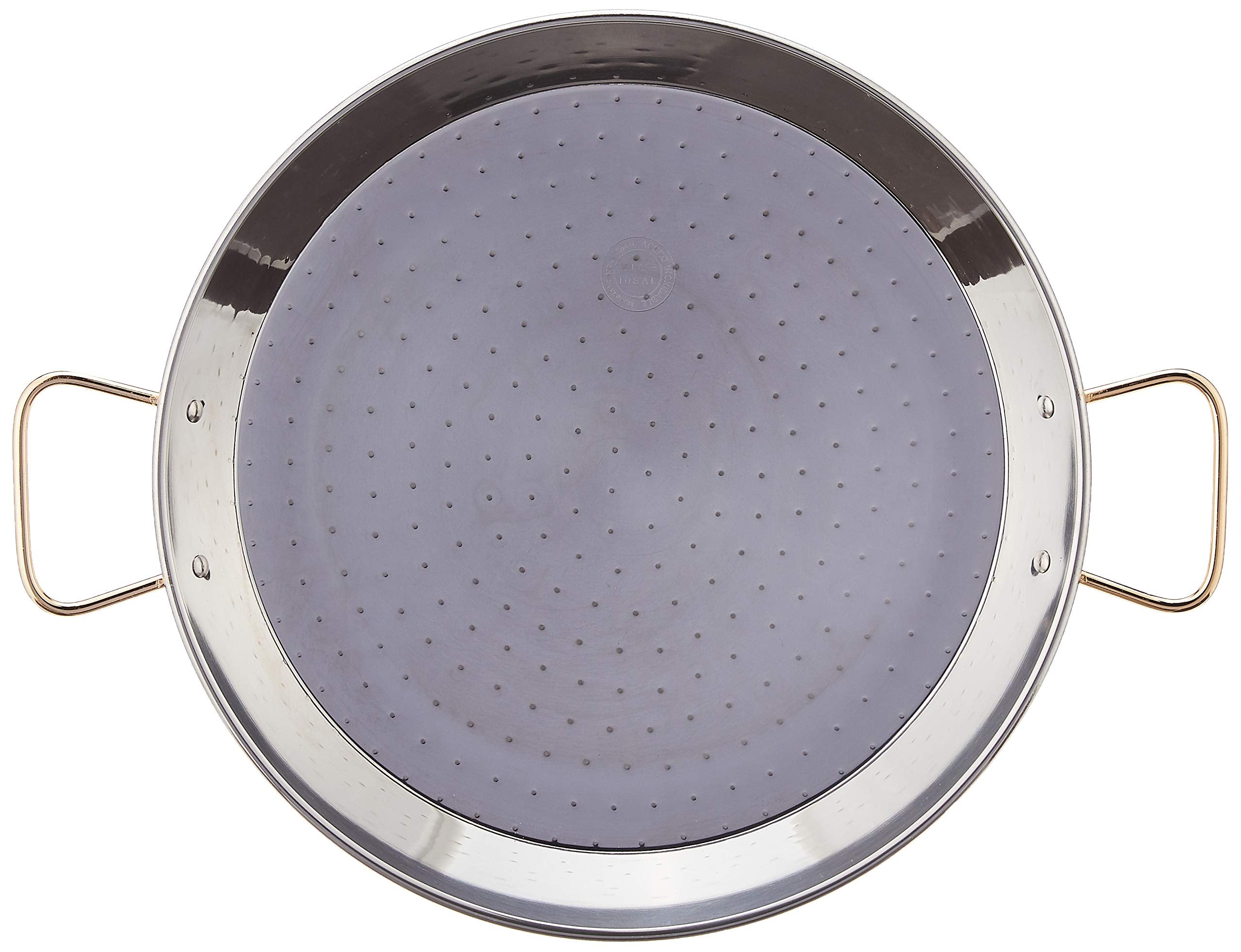 Garcima 14-Inch Stainless Steel Paella Pan, 36Cm