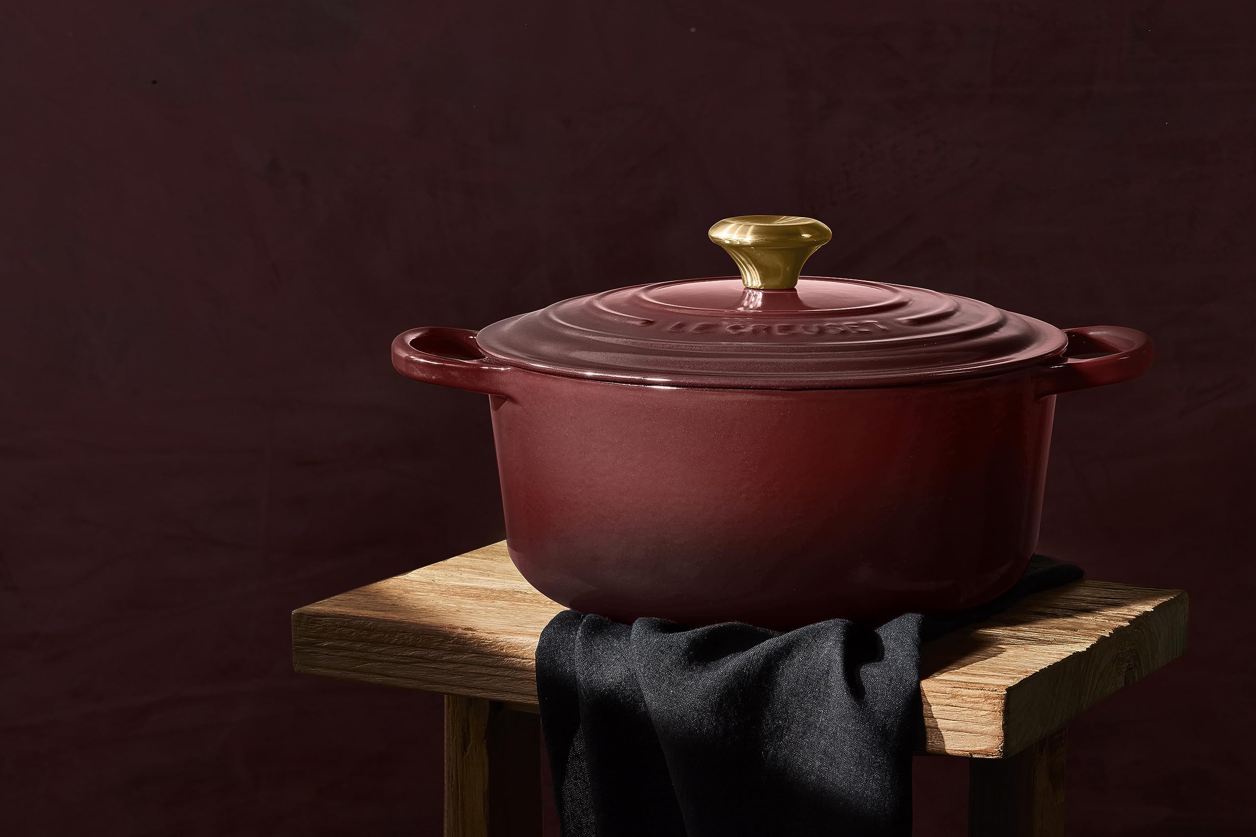 Le Creuset Enameled Cast Iron Dutch Oven, 4.5 Qt, Rhone, Model 21177024949051