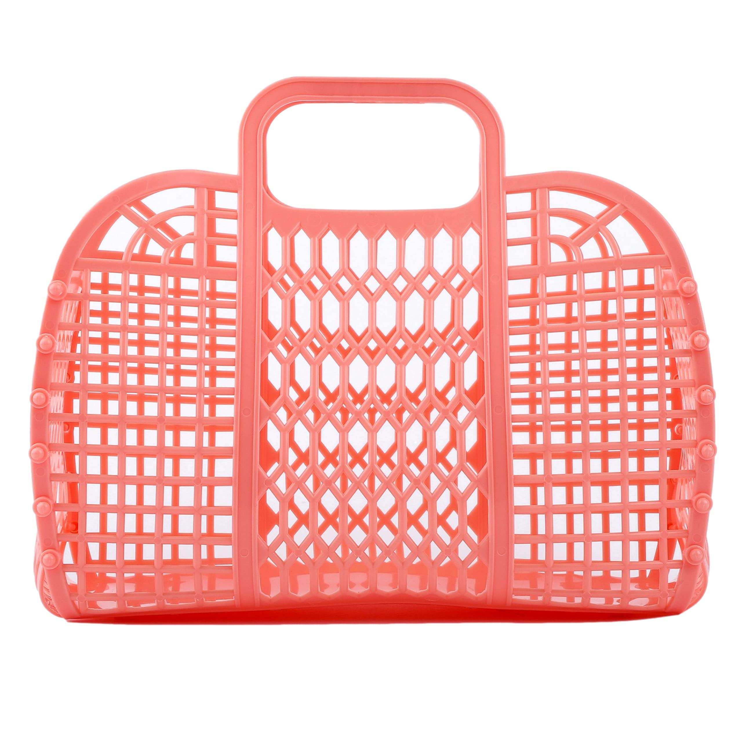 Babana Jelly Bags - Reusable Gift Basket - Girls Beach Bag - Toddler, Kids Retro Jelly Purse - Halloween, Bridal Shower, Easter