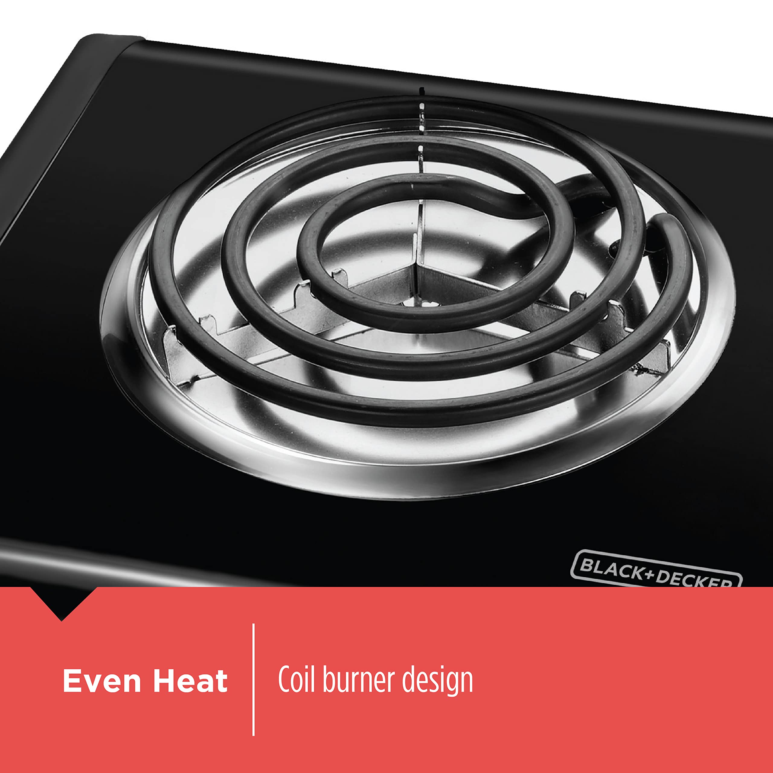 Black And Decker 1 Burners Buffet Range Burner