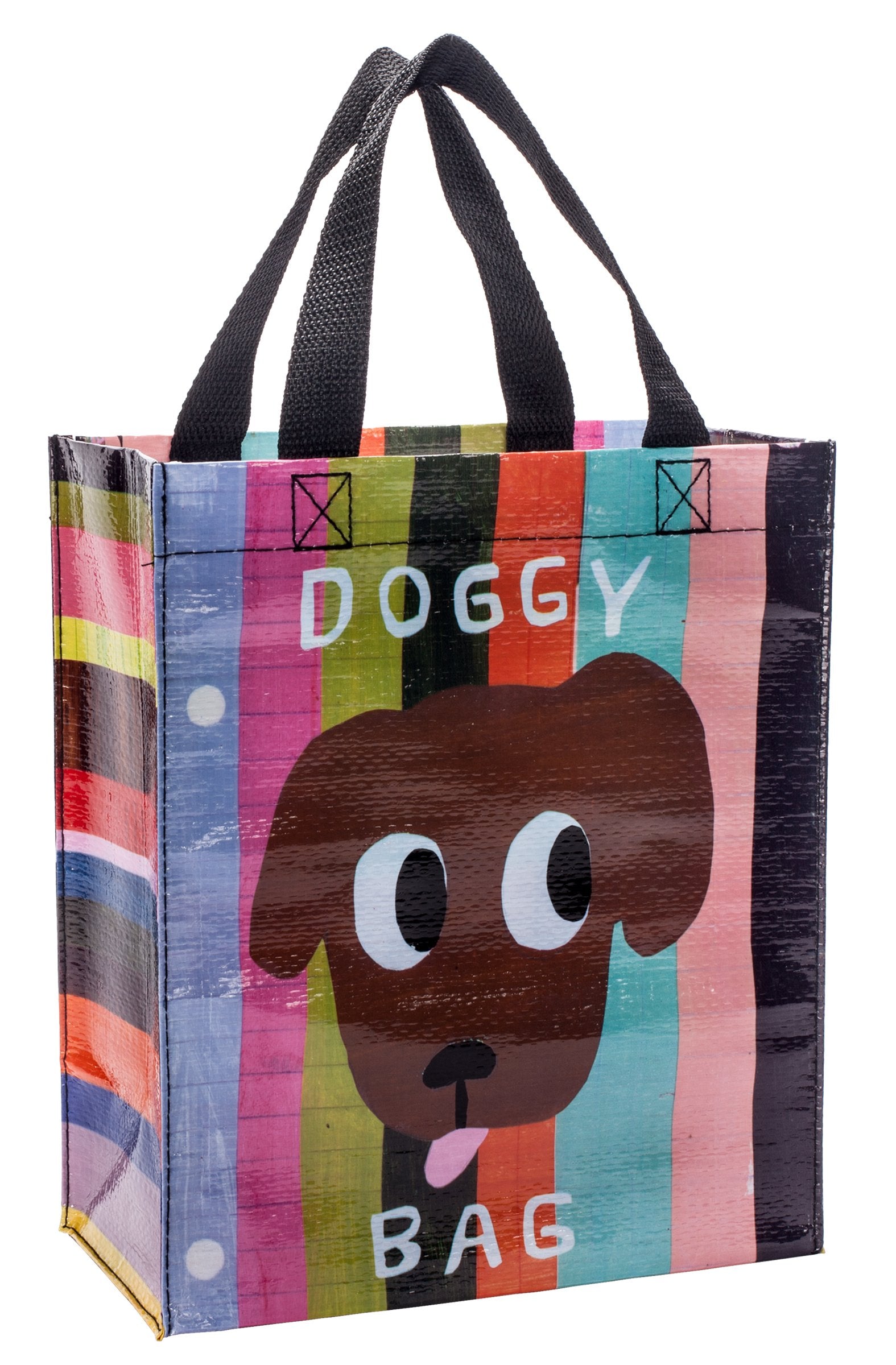Blue Q Handy Tote ~ Doggy Bag. Reusable Lunch Bag, Little Tote, Gift Bag, Sturdy And Easy To Clean, Made From 95% Recycled Mater
