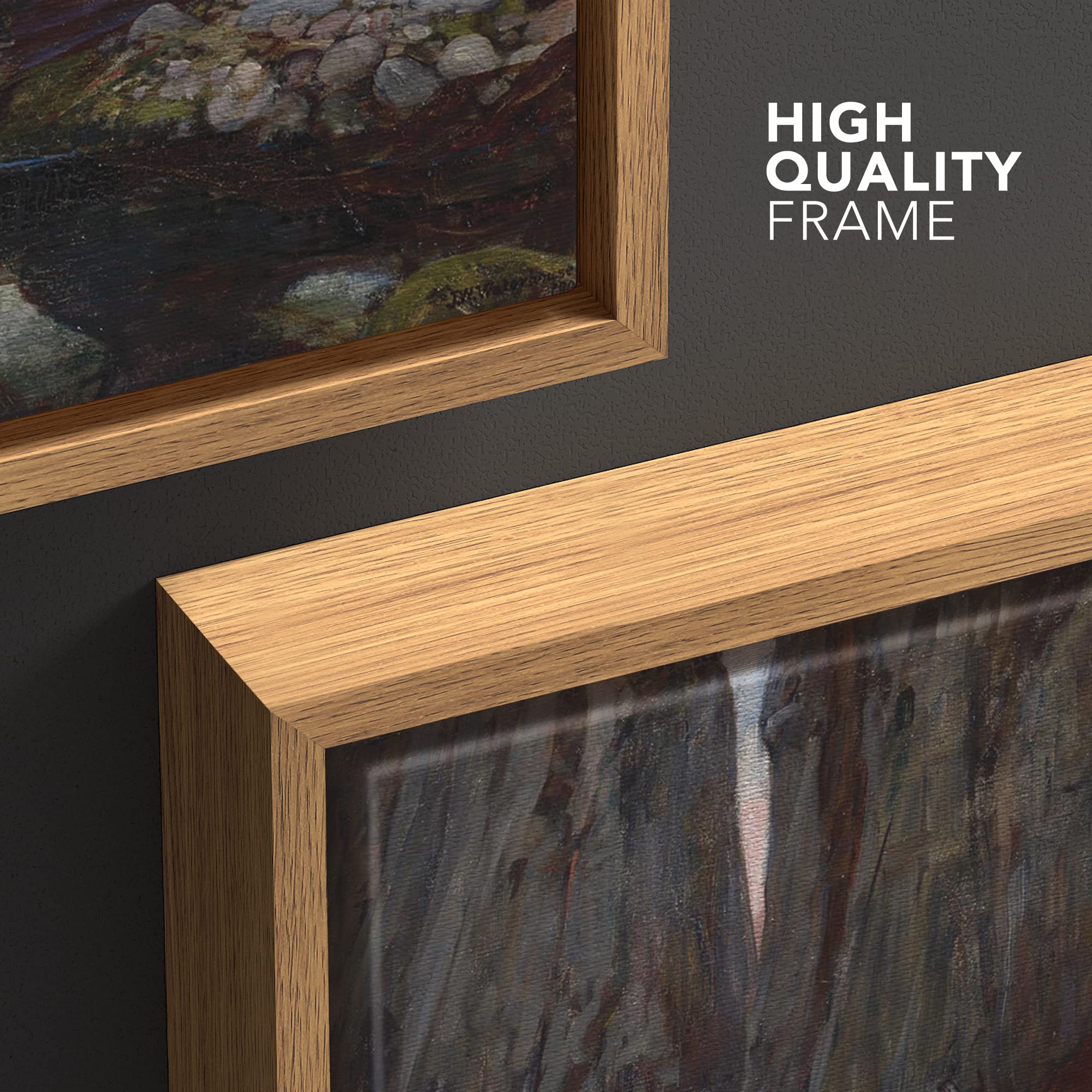 Wall26 Framed Canvas Print Wall Art A Mermaid By John Williams Waterhouse Fantasy & Sci-Fi Ocean Illustrations Modern Art Tradit