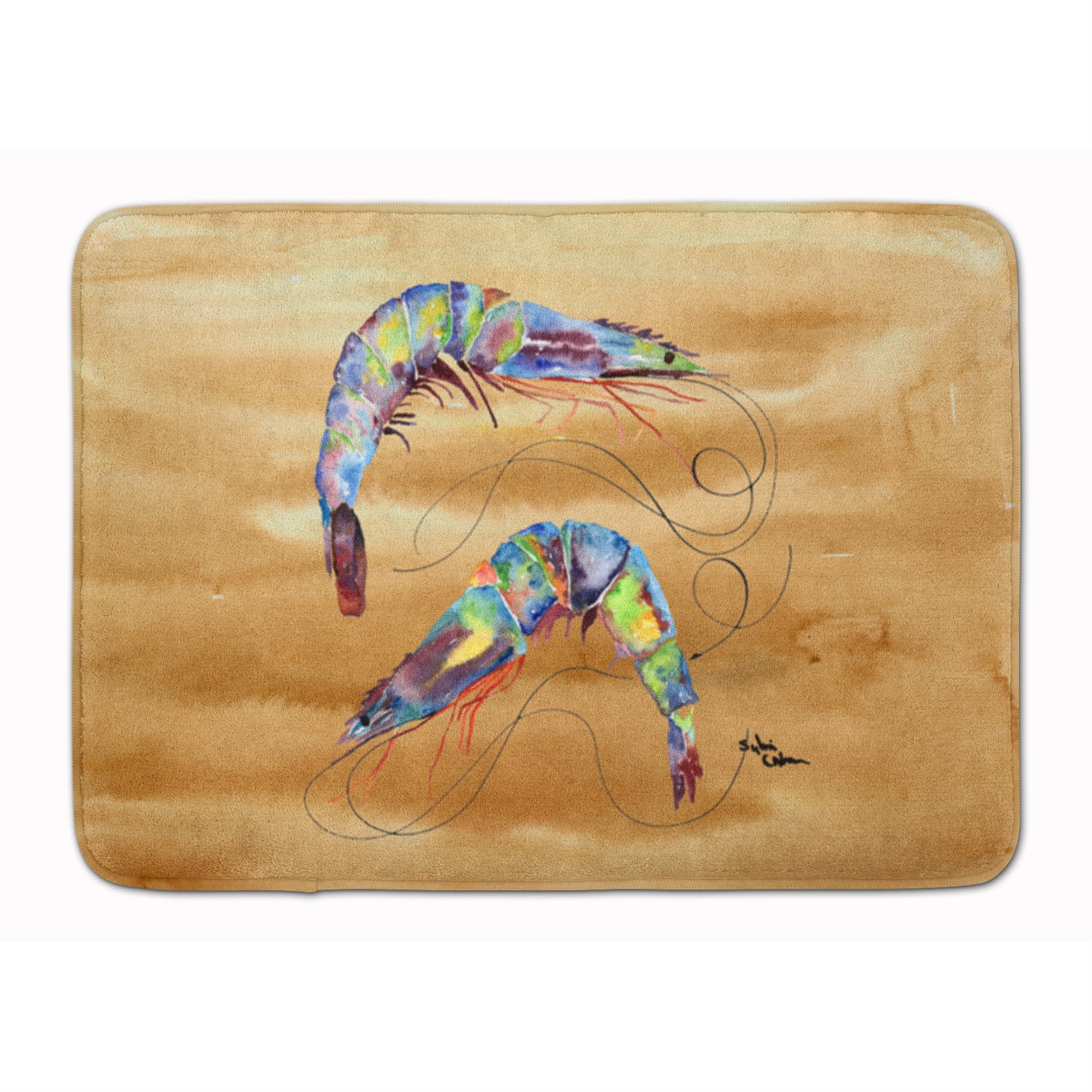 Carolines Treasures Shrimp Floor Mat, 19 x 27, Multicolor