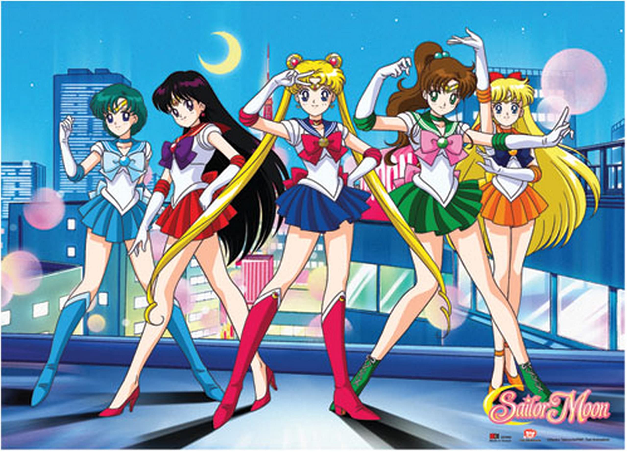 Great Eastern Entertainment Sailor Moon Wall Scroll, Poster, 33'' X 44''/One Size, Multicolor