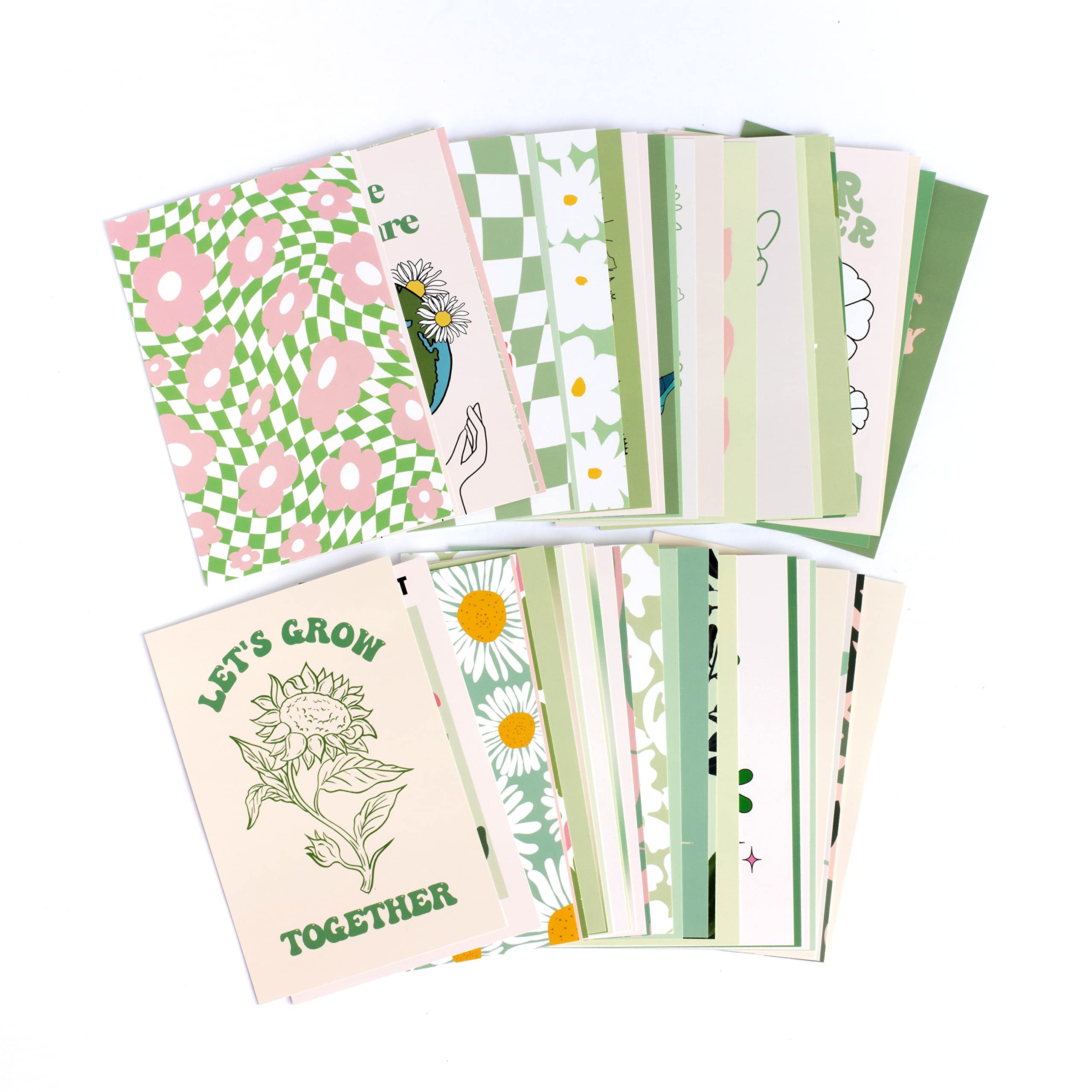 Sage Green Room Decor Aesthetic 70pcs  Green Wall Collage Kit Aesthetic Pictures for Teen Girls  Preppy Posters for Girls Room  Danish Pastel Aesthetic Wall Decor  Pastel Bedroom Decor