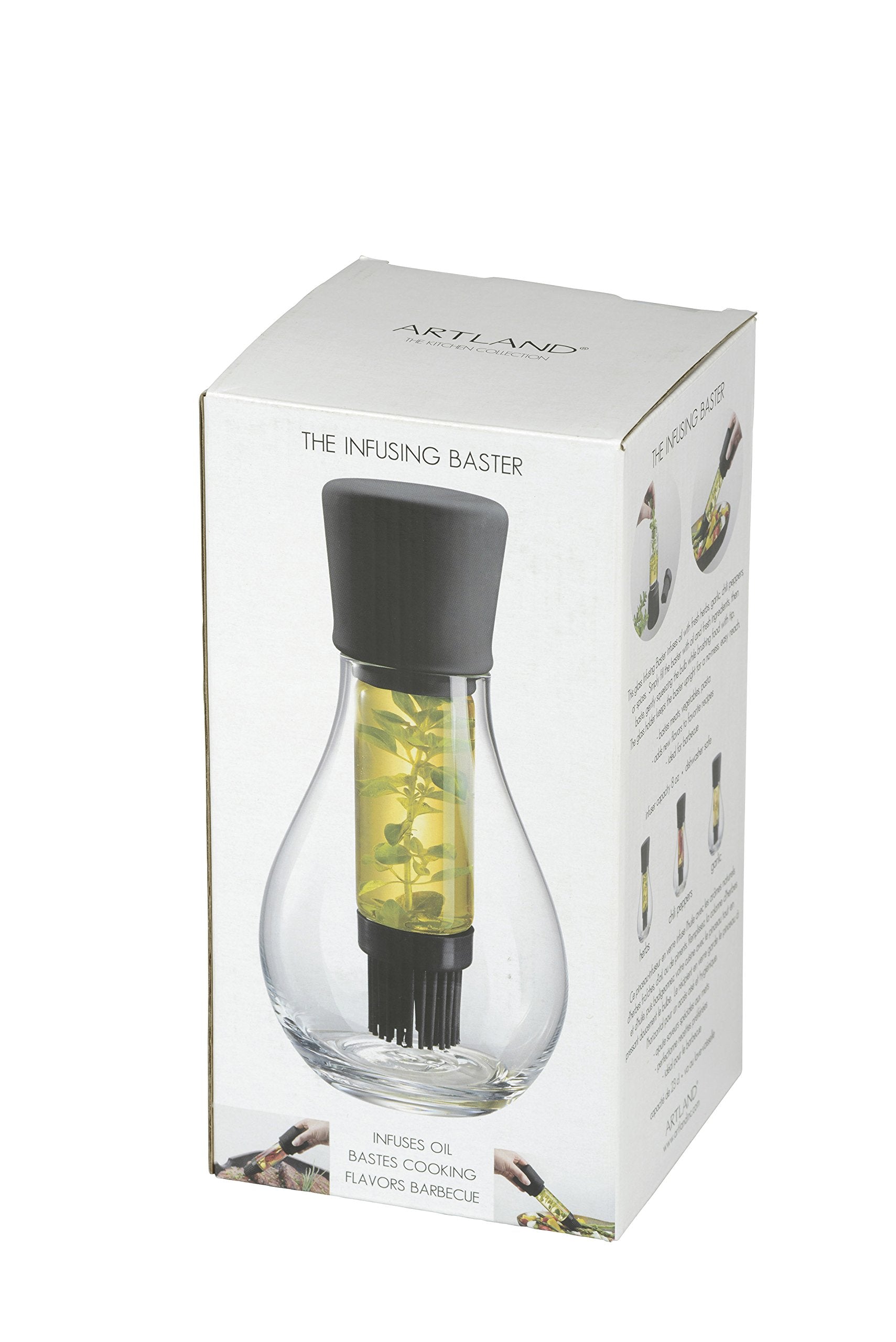 Artland Infusing Basting Set, 8.5'', Clear