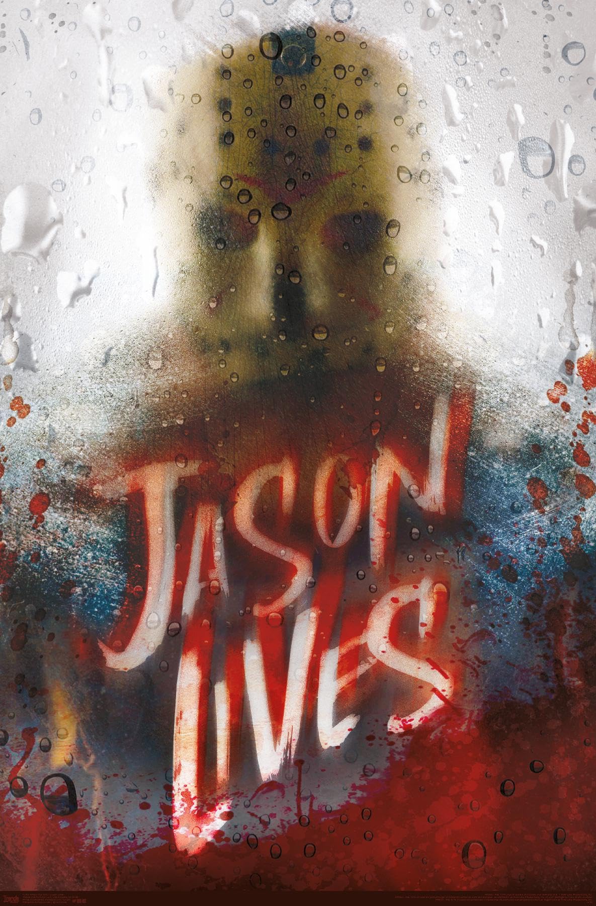 Trends International Friday The 13Th - Jason Lives Wall Poster, 22.375'' X 34'', Unframed Version