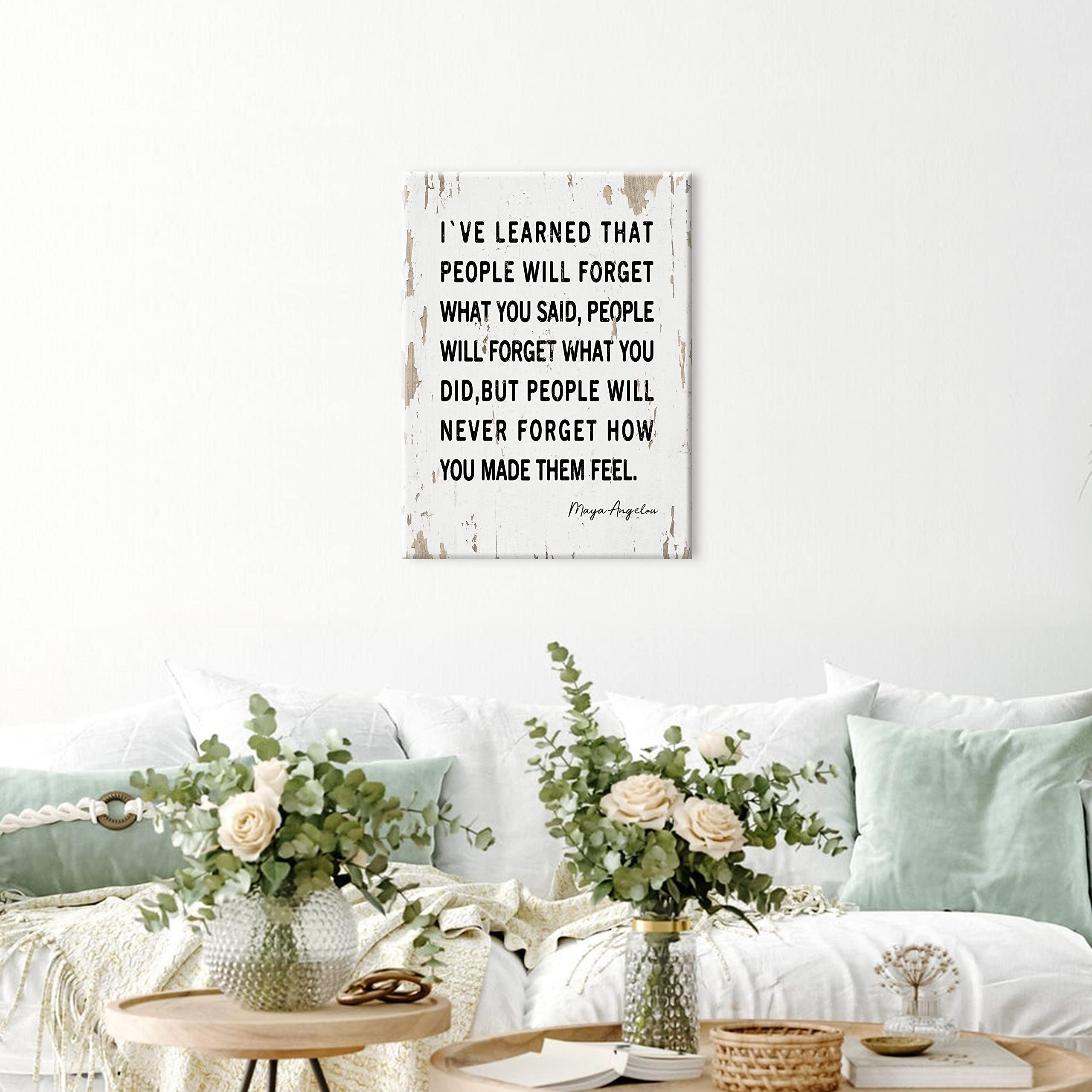 Maya Angelou Motivational Quotes Wall Art For Bedroom Iconic Black Women History Inspirational Wall Decor African American Wall