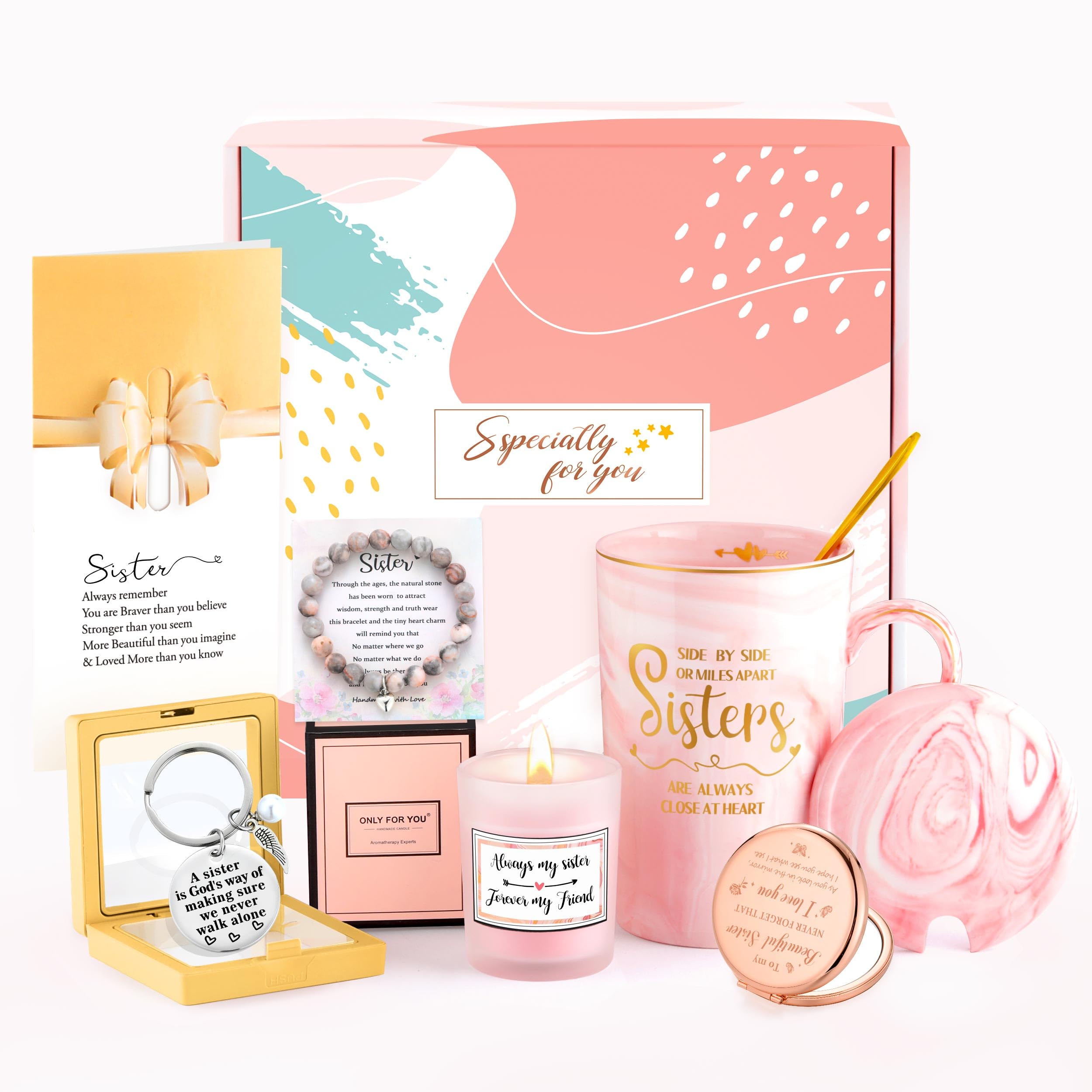 Gagalico Sister Gifts from Sister Happy Birthday Gifts for Sisters in Law Cool Little Sis Big Sis Gift Ideas from Sisters Brothe