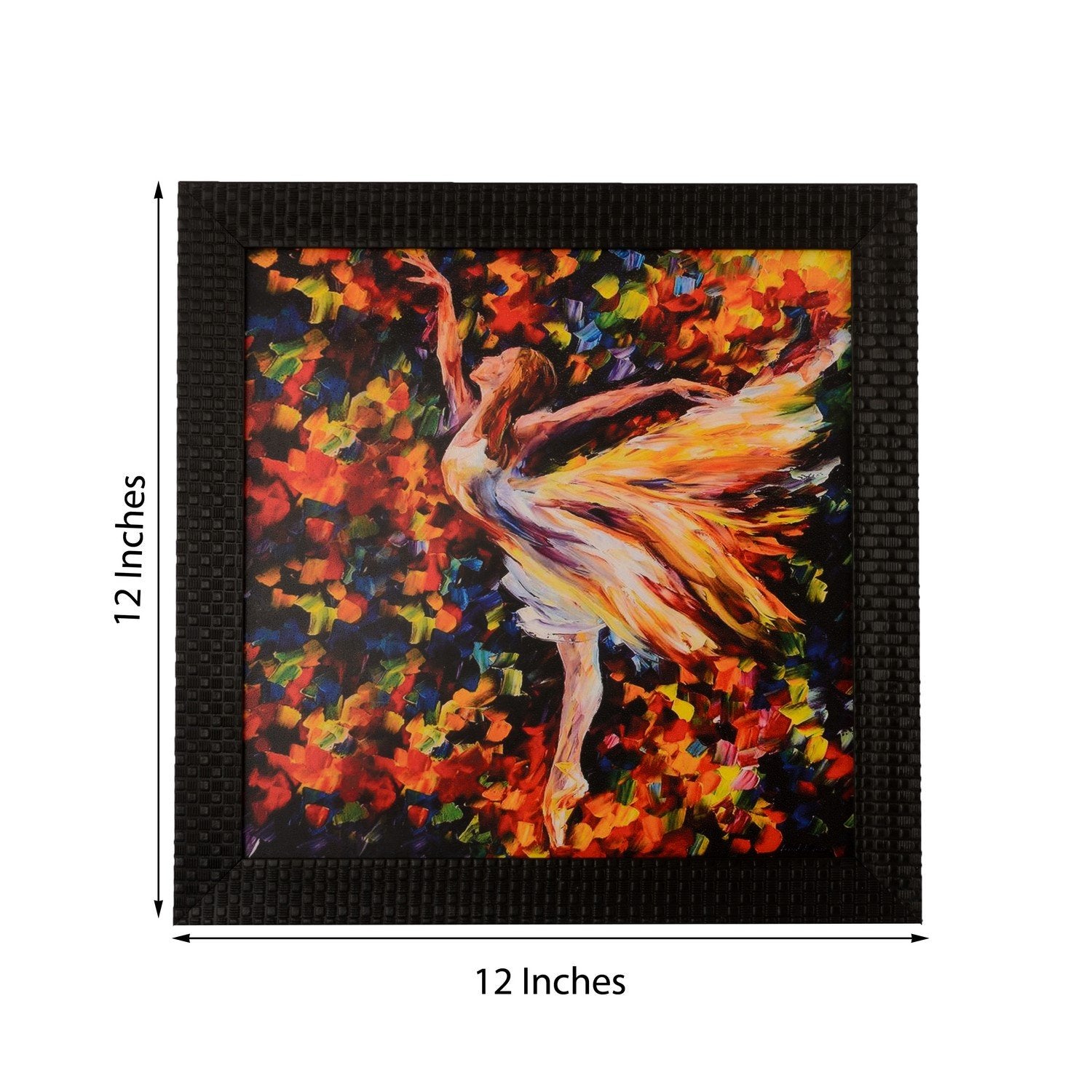 Ecraftindia Flying Angel Uv Art Painting (Synthetic Wood, 30 Cm X 30 Cm, Satin Matt Texture)