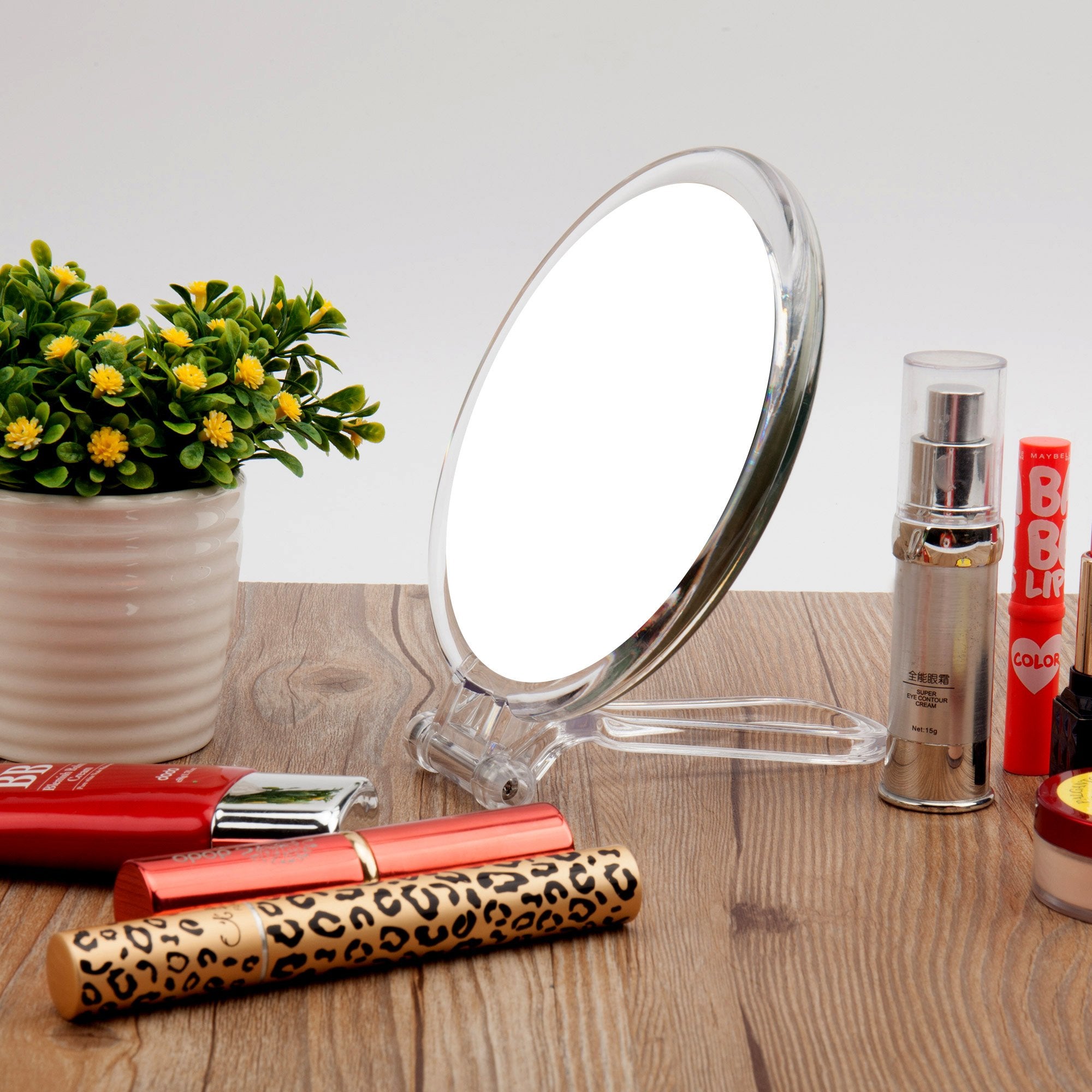 Miss Sweet Makeup Mirror Table Mirror With 5X Magnification & True Image (5X/1X Table Mirror)