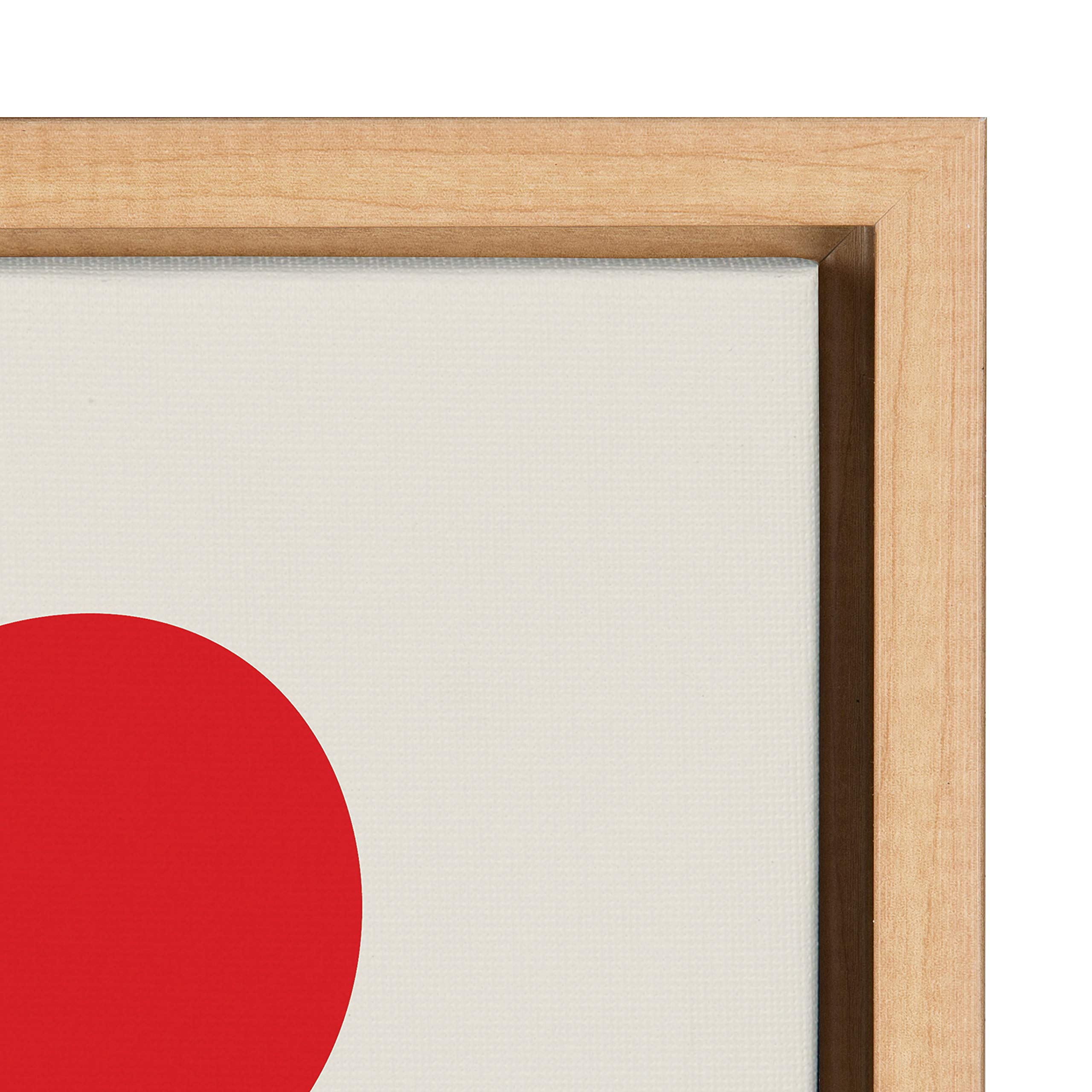 Kate And Laurel Sylvie Three Elephants Framed Canvas Wall Art By Rachel Lee Of My Dream Wall, 18X24 Natural, Chic Abstract Anima