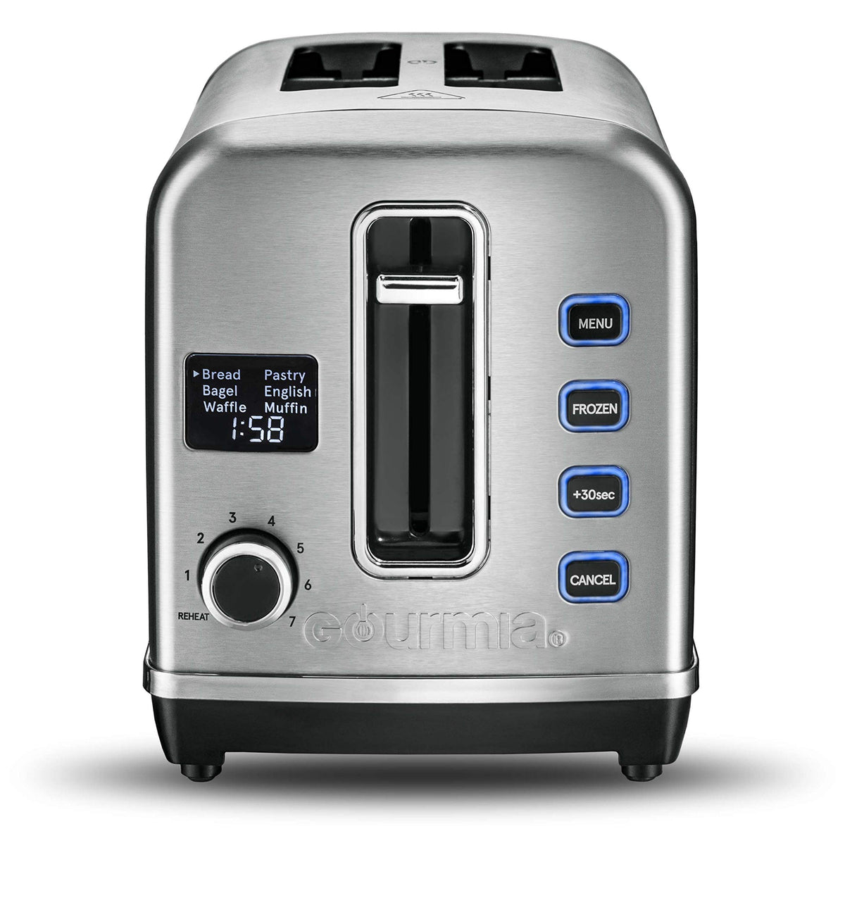 Gourmia Gdt2650 Digital Multi-Function Stainless Steel Toaster
