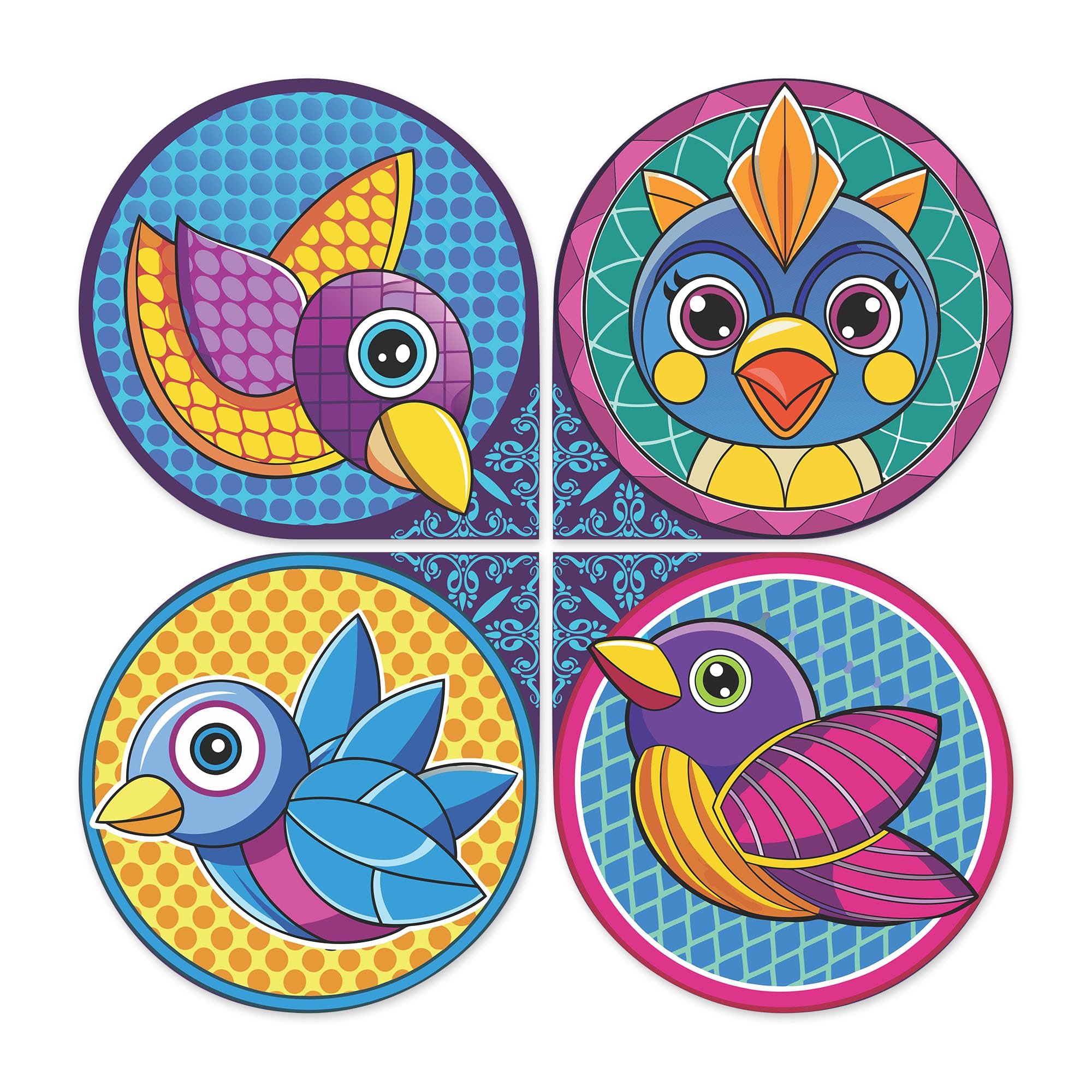 Artvibes Birds Decorative Wall Art Mdf Wooden Wall Hanger For Living Room | Garden Balcony | Decoration Wall Hanging Items | Tre