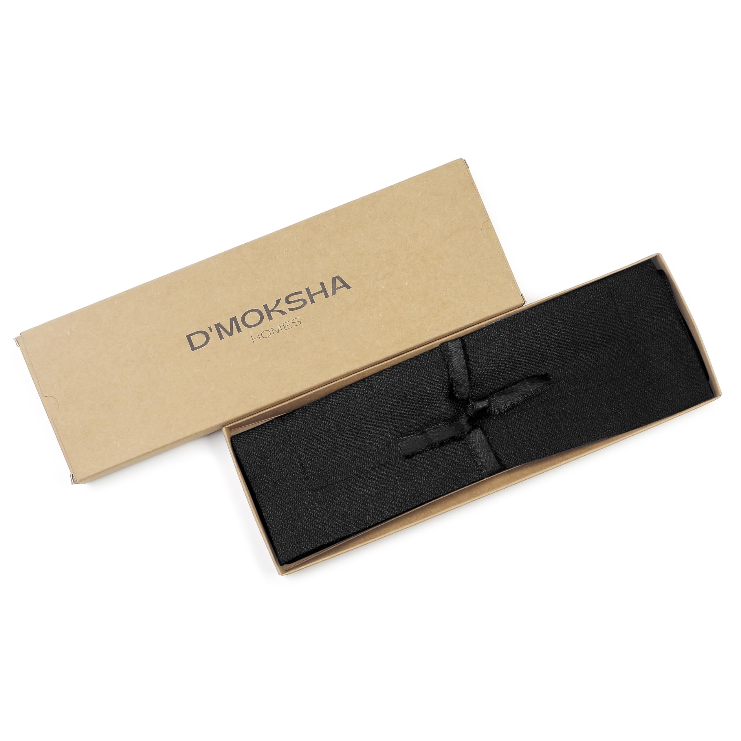 Dmoksha Halloween Placemats 14 X 19 Inch, Black Placemats Set Of 4, 100% Pure Linen Hemmed Cloth Placemats, Perfect For Thanksgi