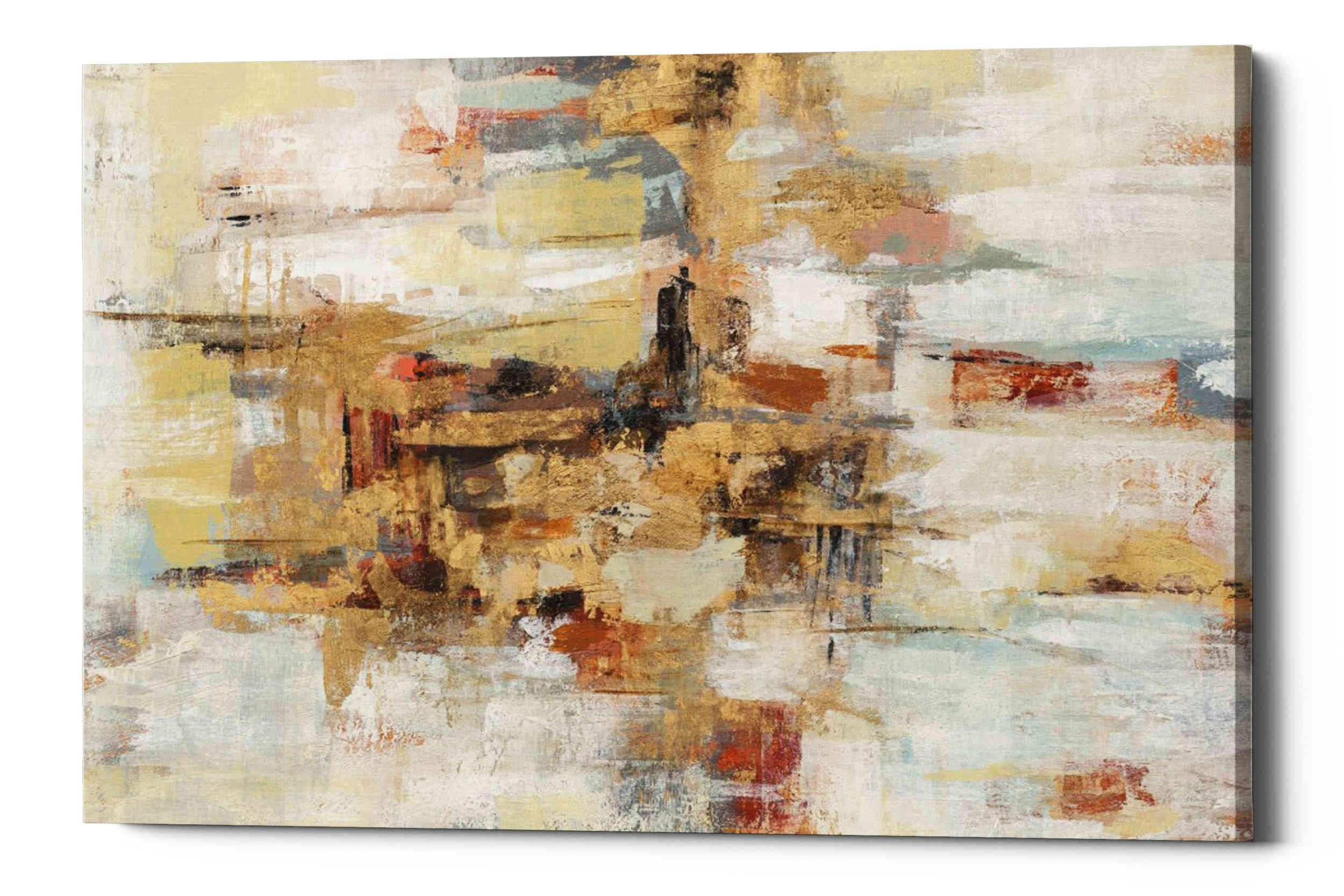 Epic Graffiti 'Old Bridge Reminiscence' By Silvia Vassileva, Canvas Wall Art, 12''X18''