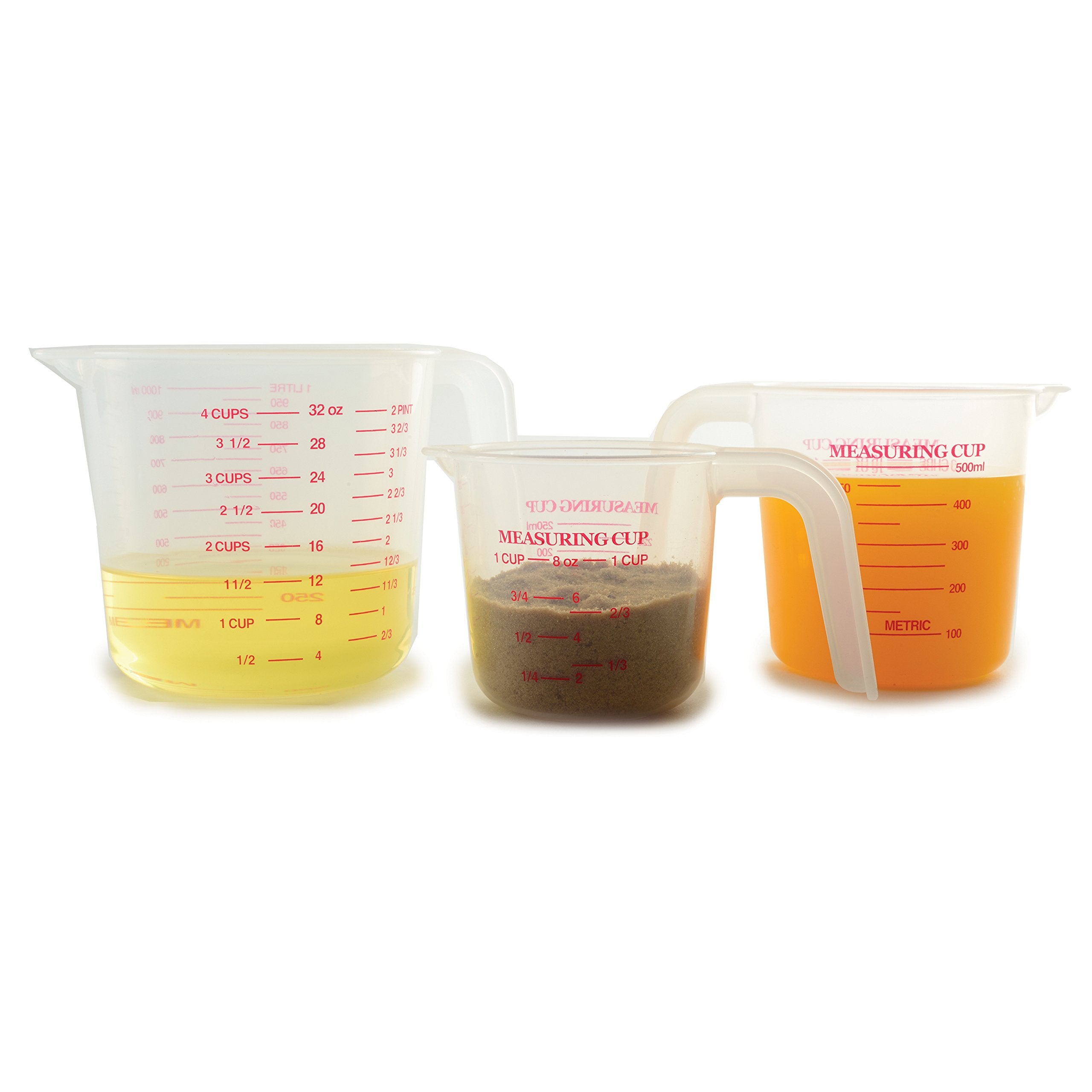 Norpro 1 Plastic Measuring Cup, Multicolored