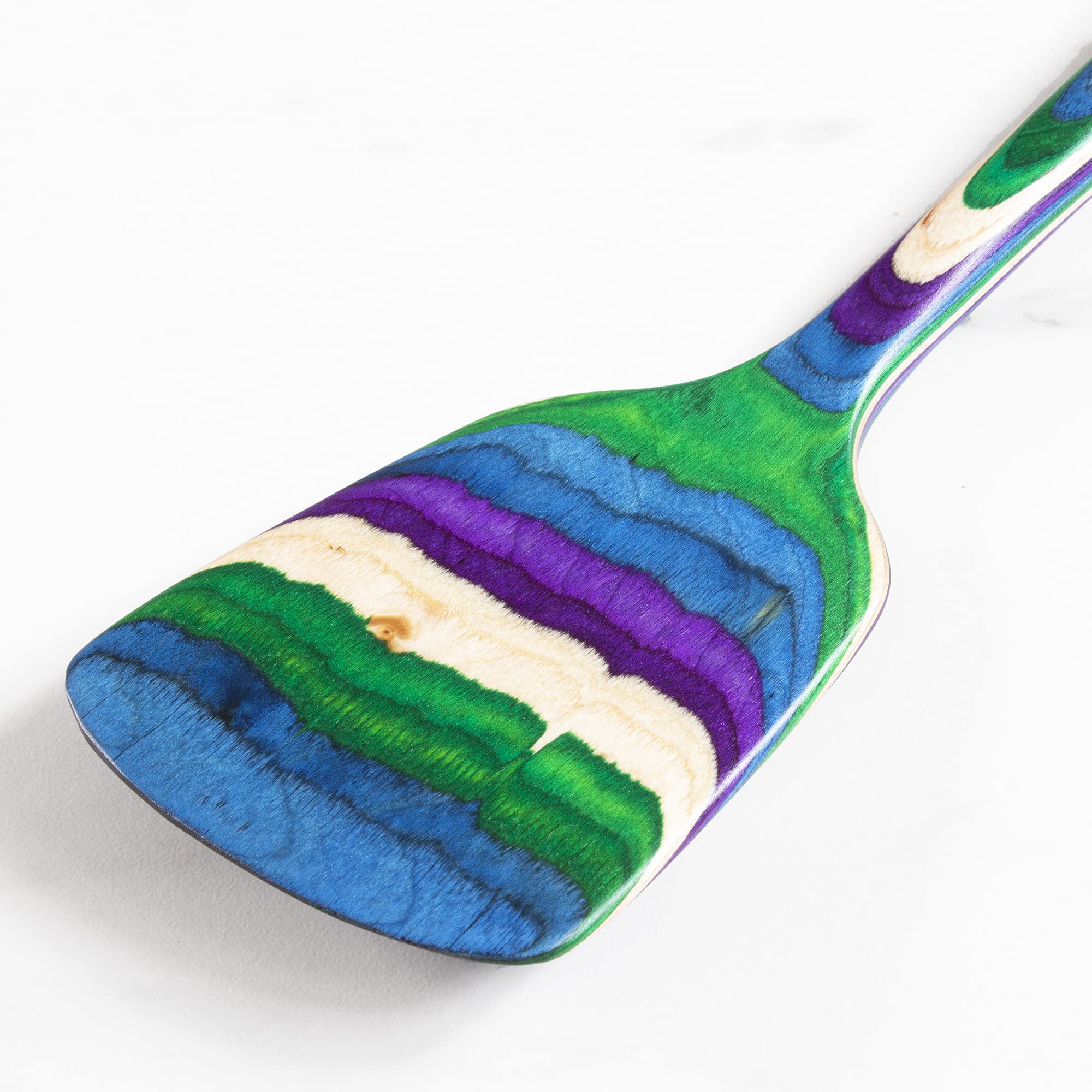Baltique Mumbai Collection 12-12 Wooden Spatula, Safe For Nonstick