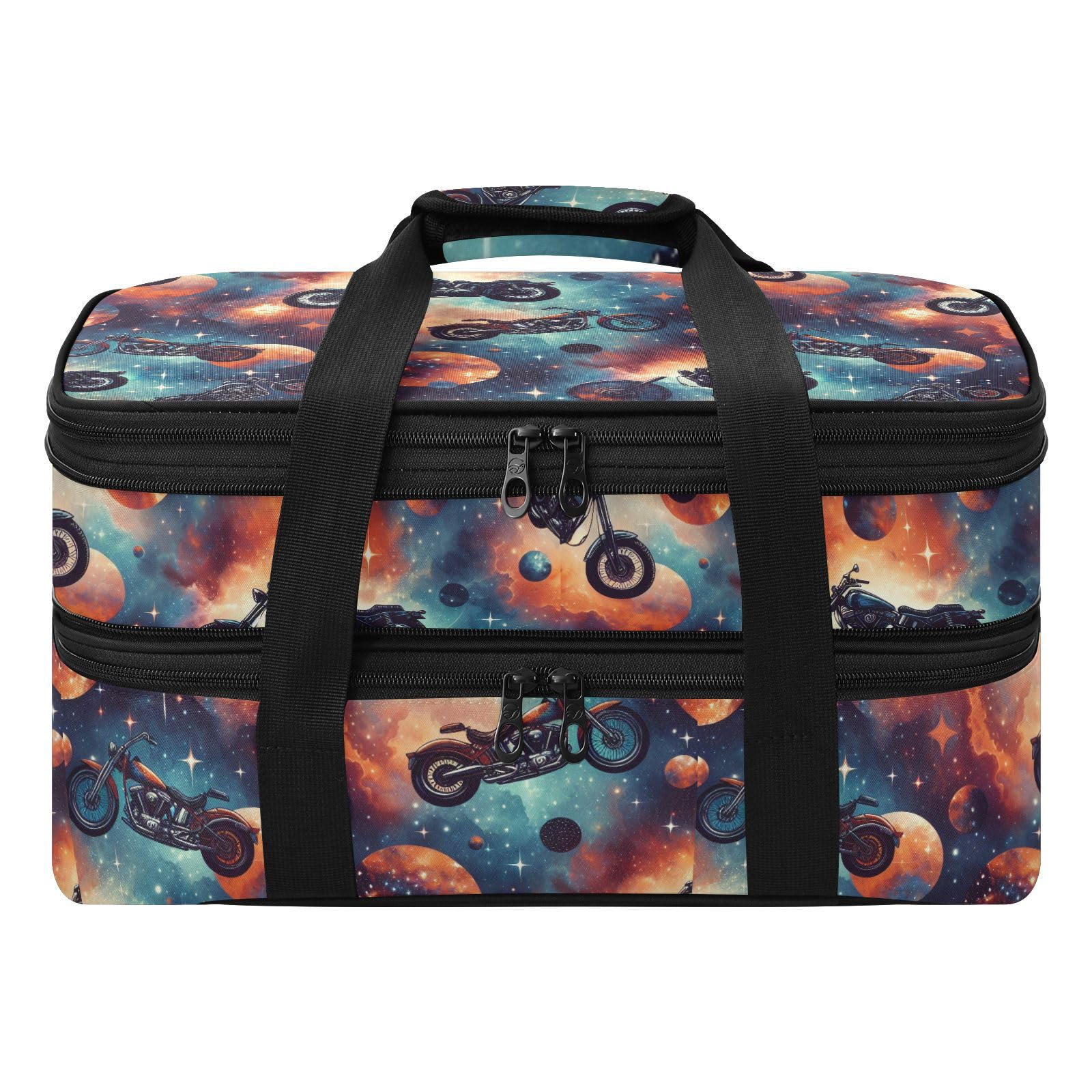 Eraedgza Motorcycles Insulated Casserole Carrier for Hot Cold Dish