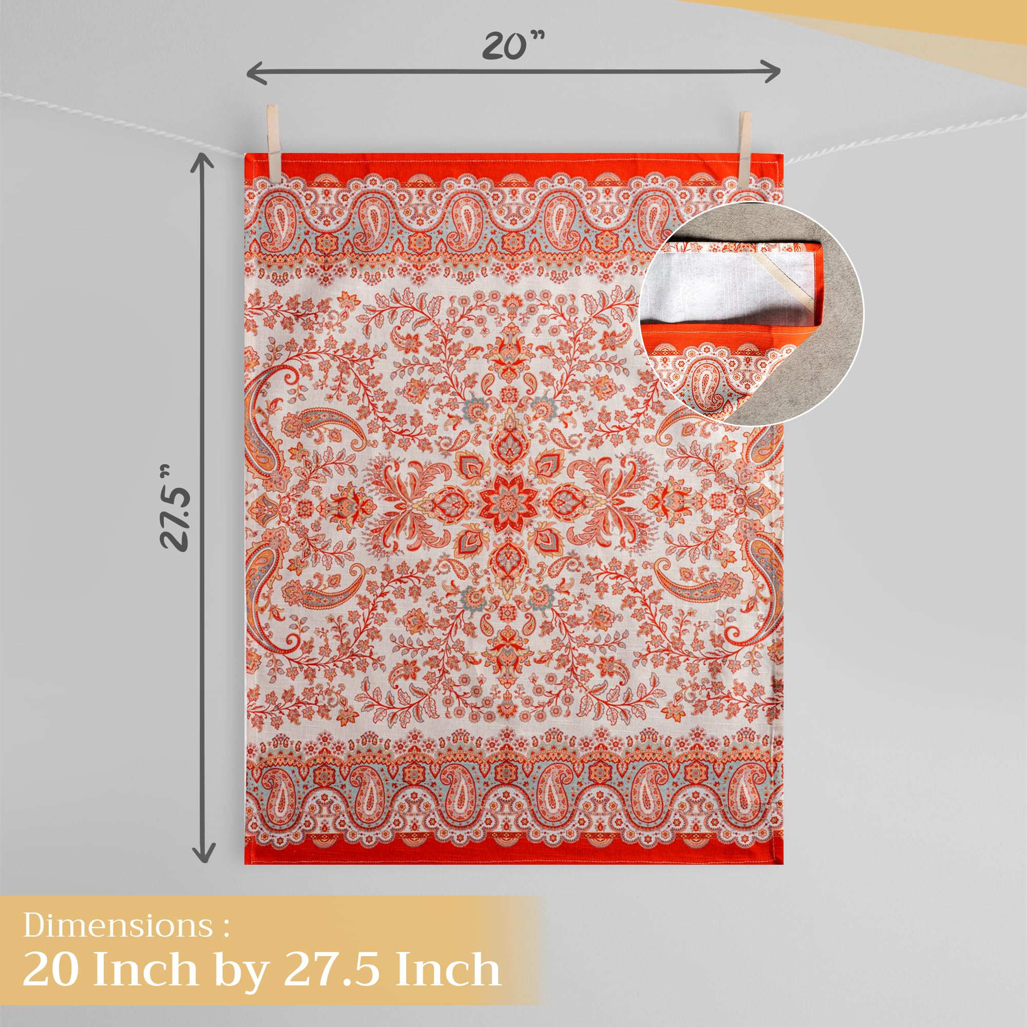 Maison D' Hermine Kitchen Towel 100% Cotton Quick Dry Cleaning Dishtowel For Gifts, Dining, Home, Wedding, Banquet, Buffet, Cach